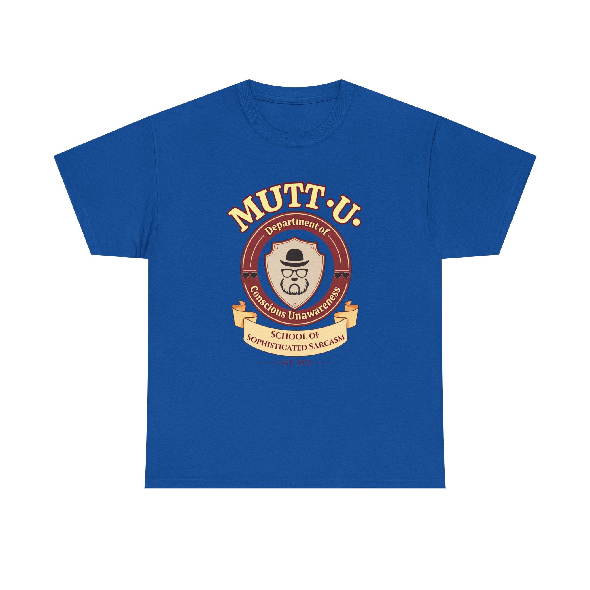 Mutt U Campus T-Shirt - Dept of Conscious Unawareness Mutt Logo Graphic Tee