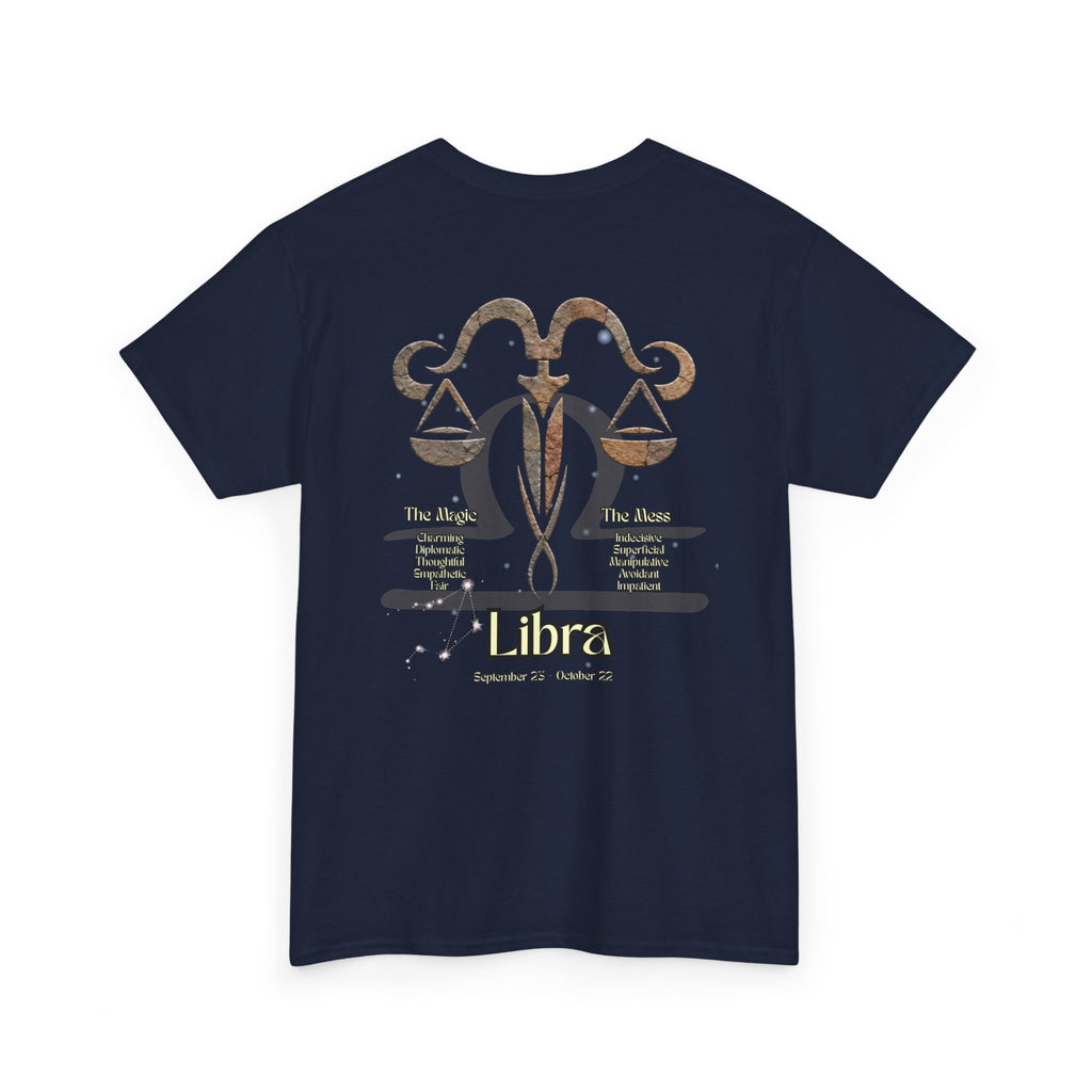 The Zodiac Society Astrology T-Shirt — Libra Graphic Tee