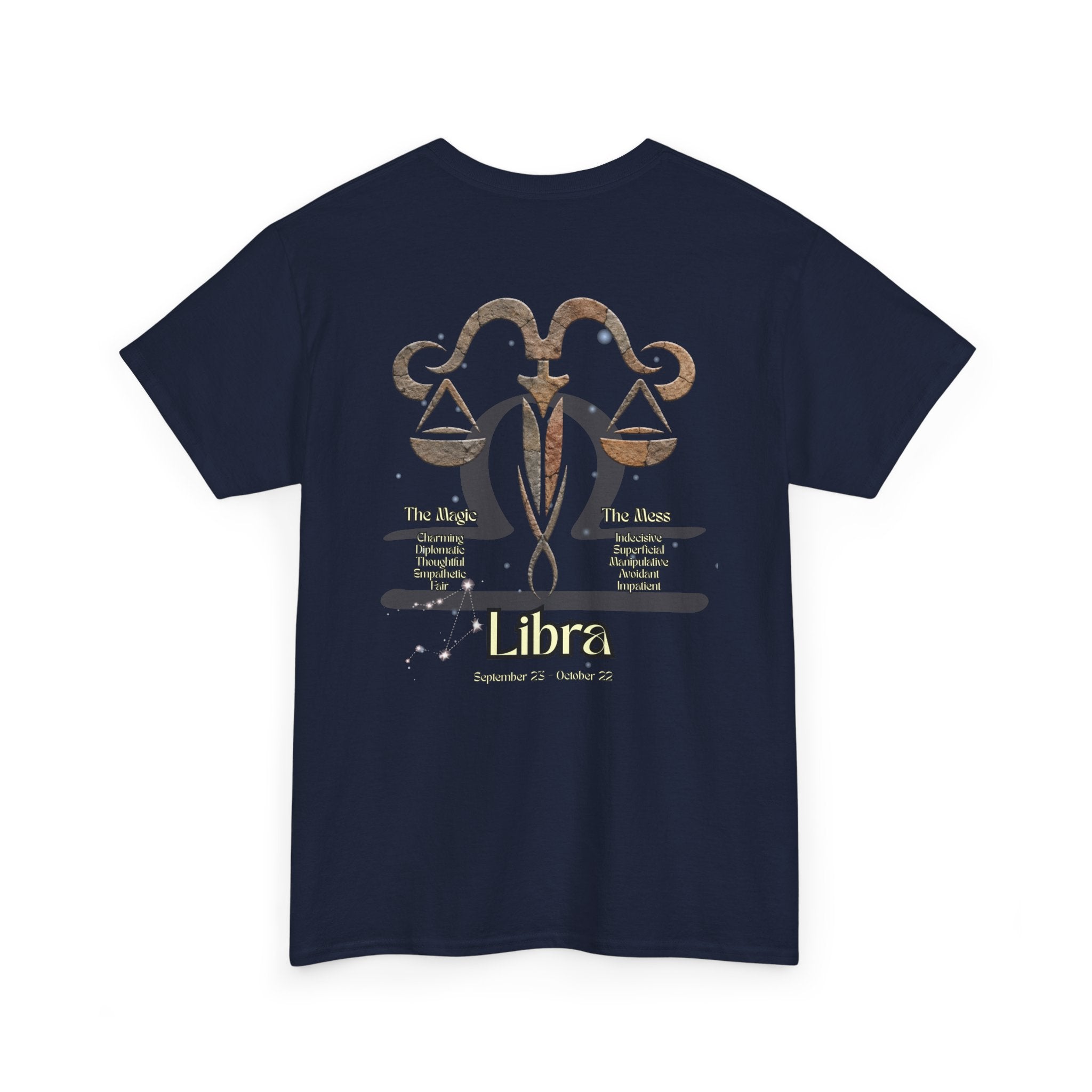 The Zodiac Society Astrology T-Shirt — Libra Graphic Tee