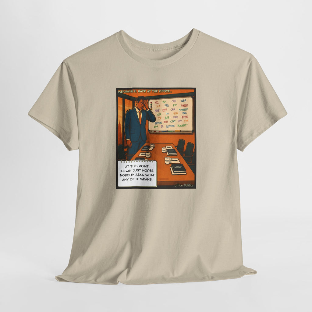office Politics Retro T-Shirt — Devan's Definitions Graphic Tee