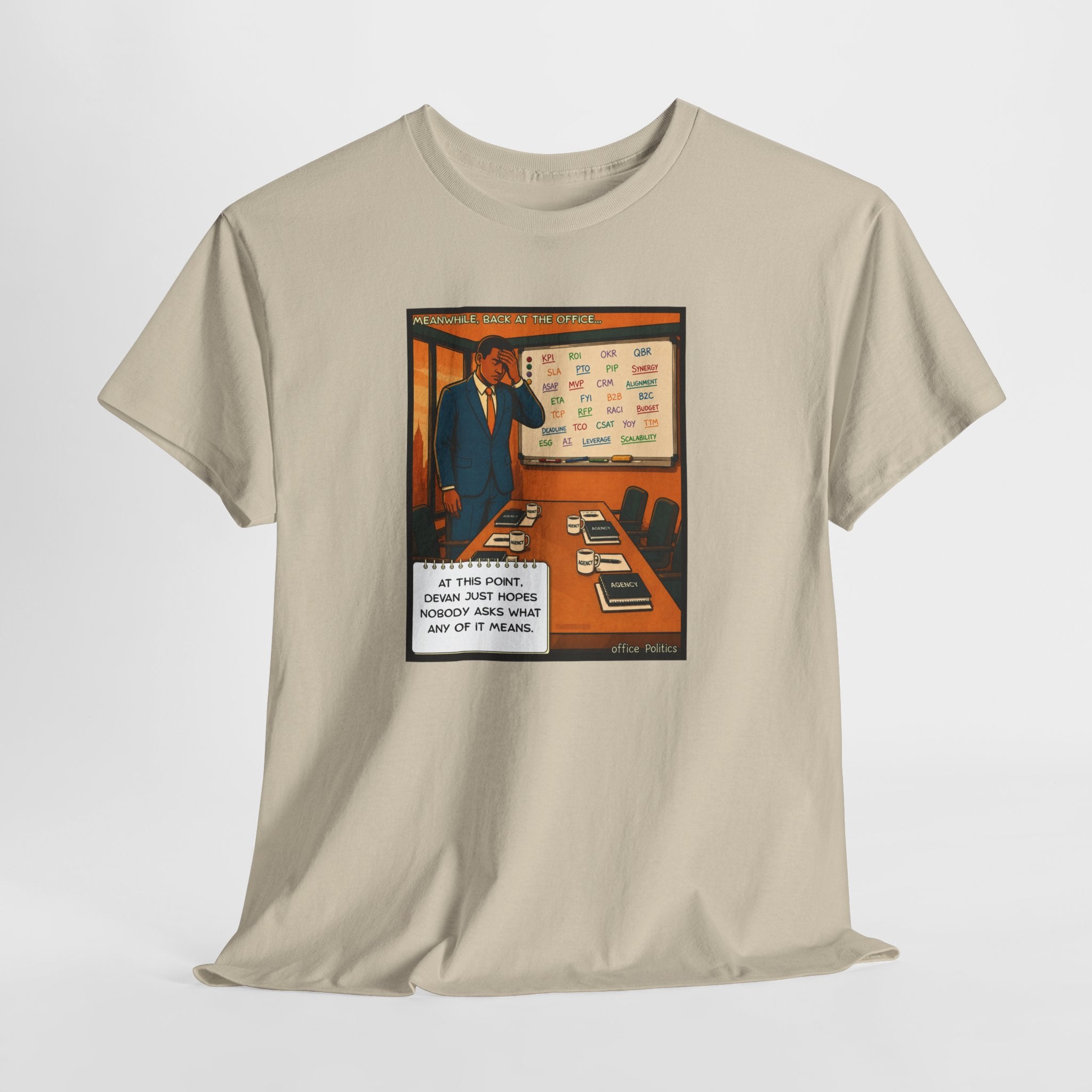 office Politics Retro T-Shirt — Devan's Definitions Graphic Tee