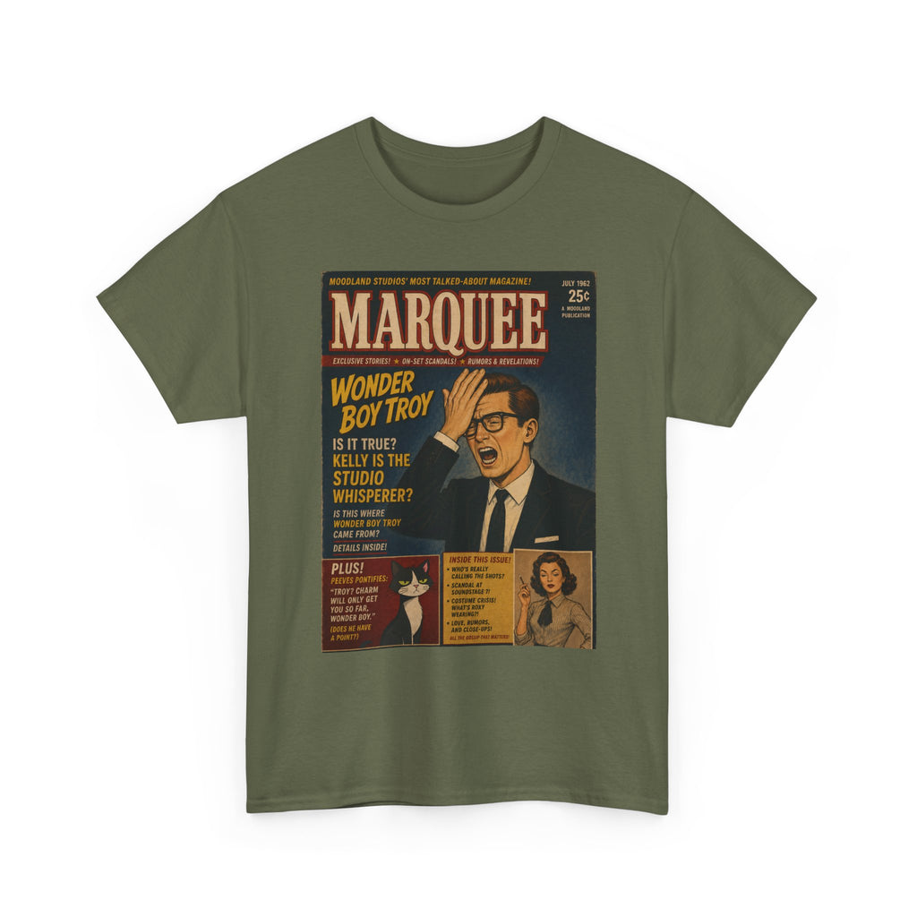 Moodland Studios Retro T-Shirt — Marquee Magazine Vintage Graphic Tee