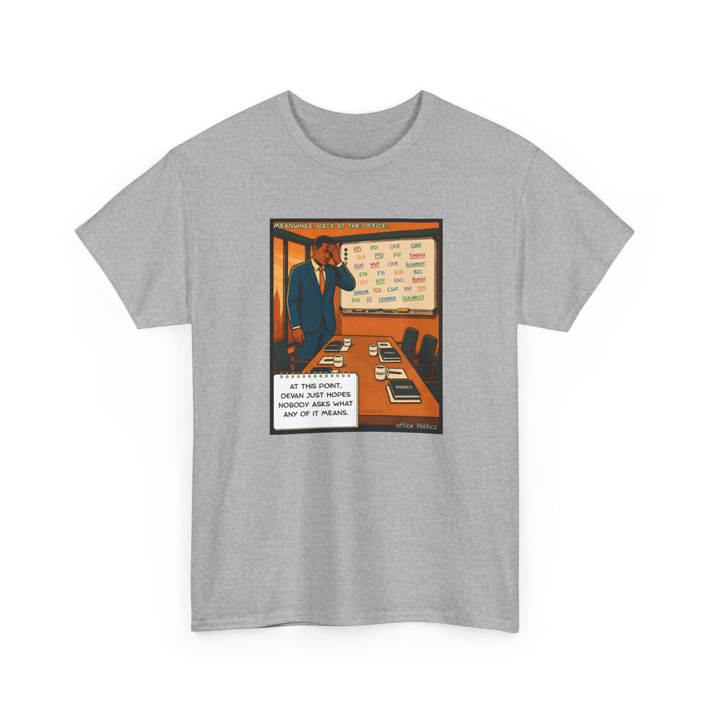 office Politics Retro T-Shirt — Devan's Definitions Graphic Tee