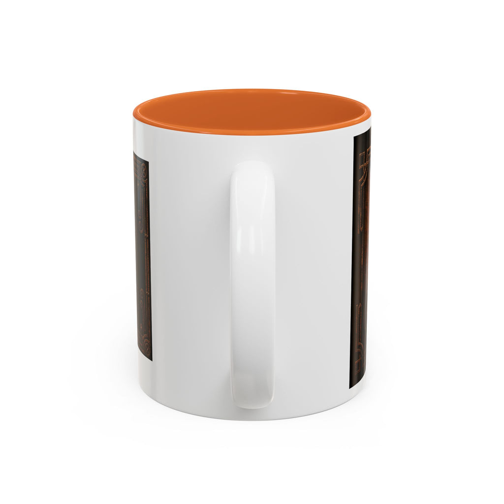 The Elegant Mutt Peeves Accent Mug — Two-Tone Ceramic Coffee Cup