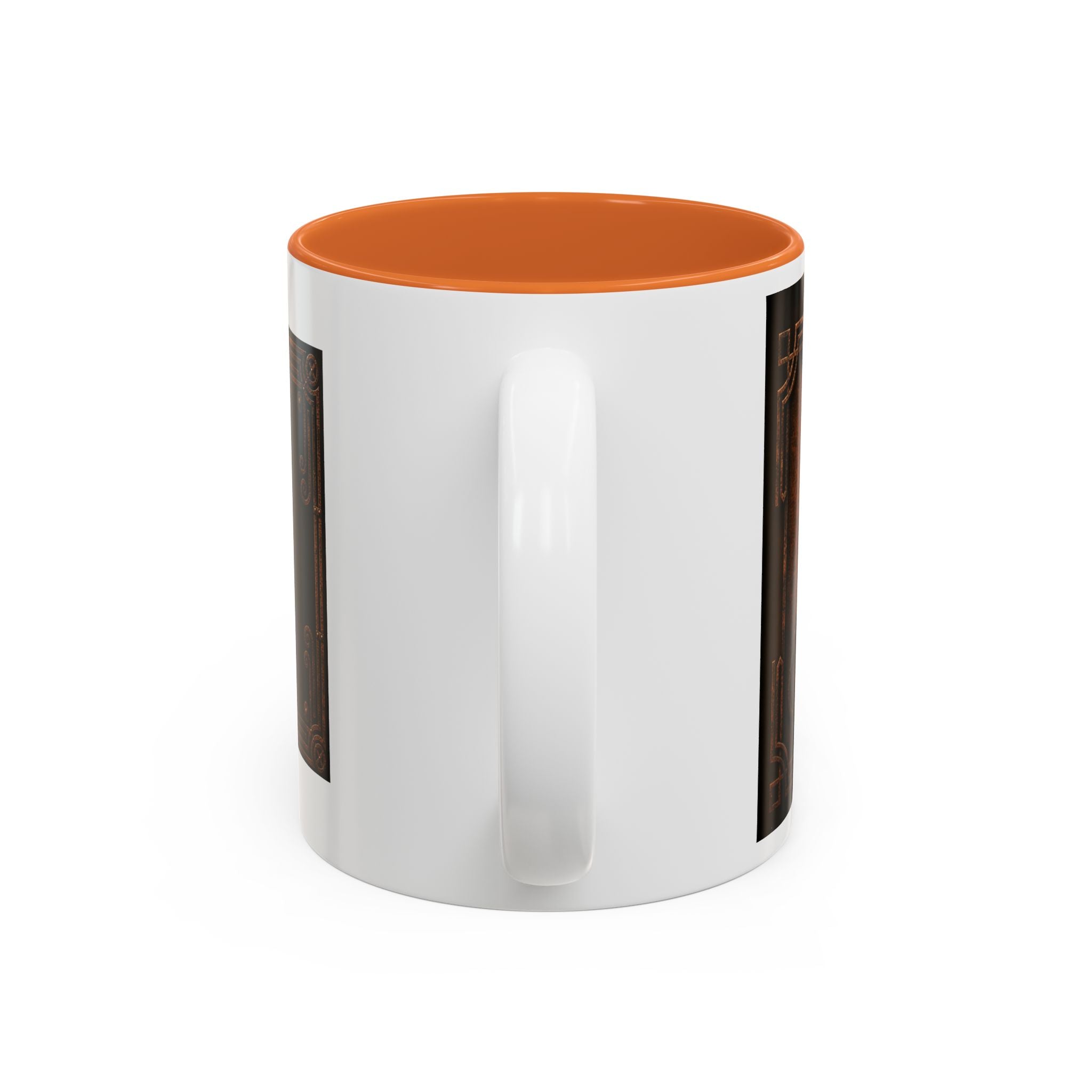 The Elegant Mutt Peeves Accent Mug — Two-Tone Ceramic Coffee Cup
