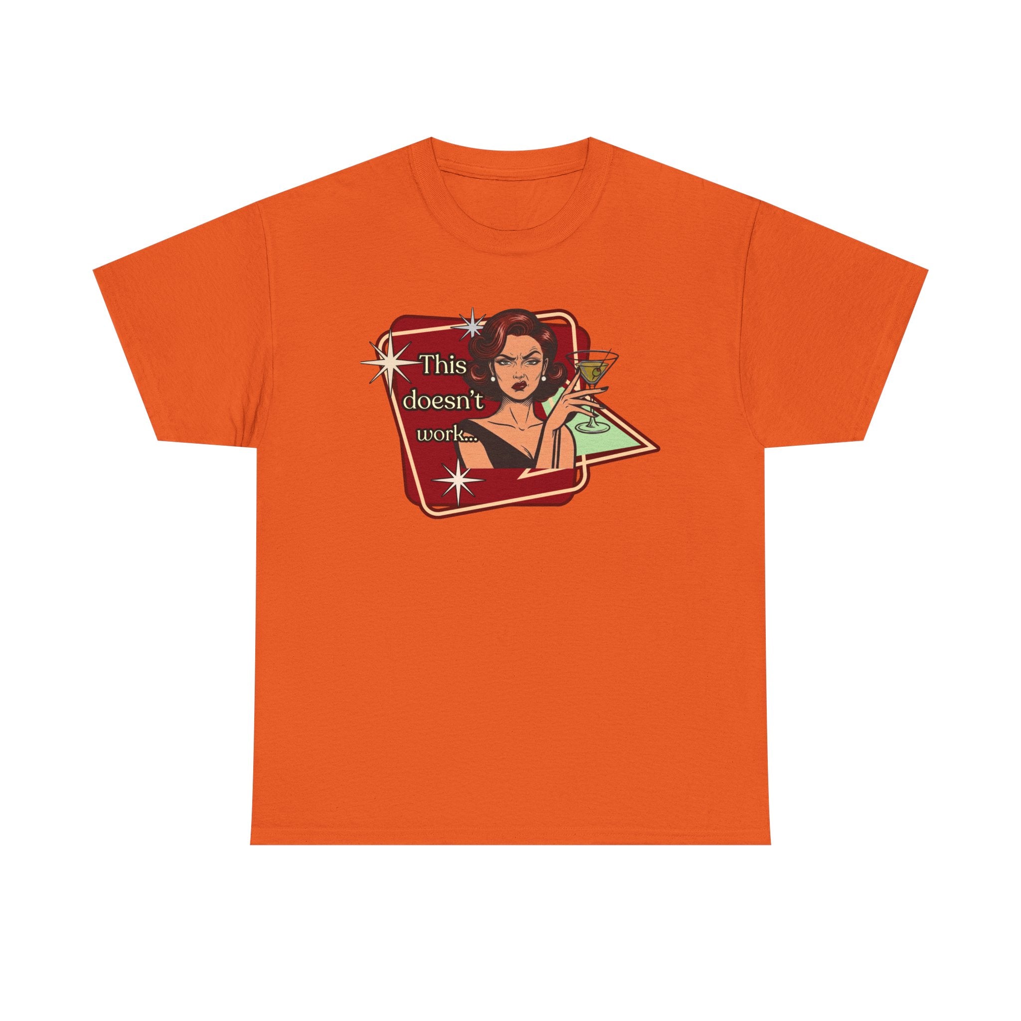 This Doesn't Work Retro Tee — Vintage Style Graphic Tee