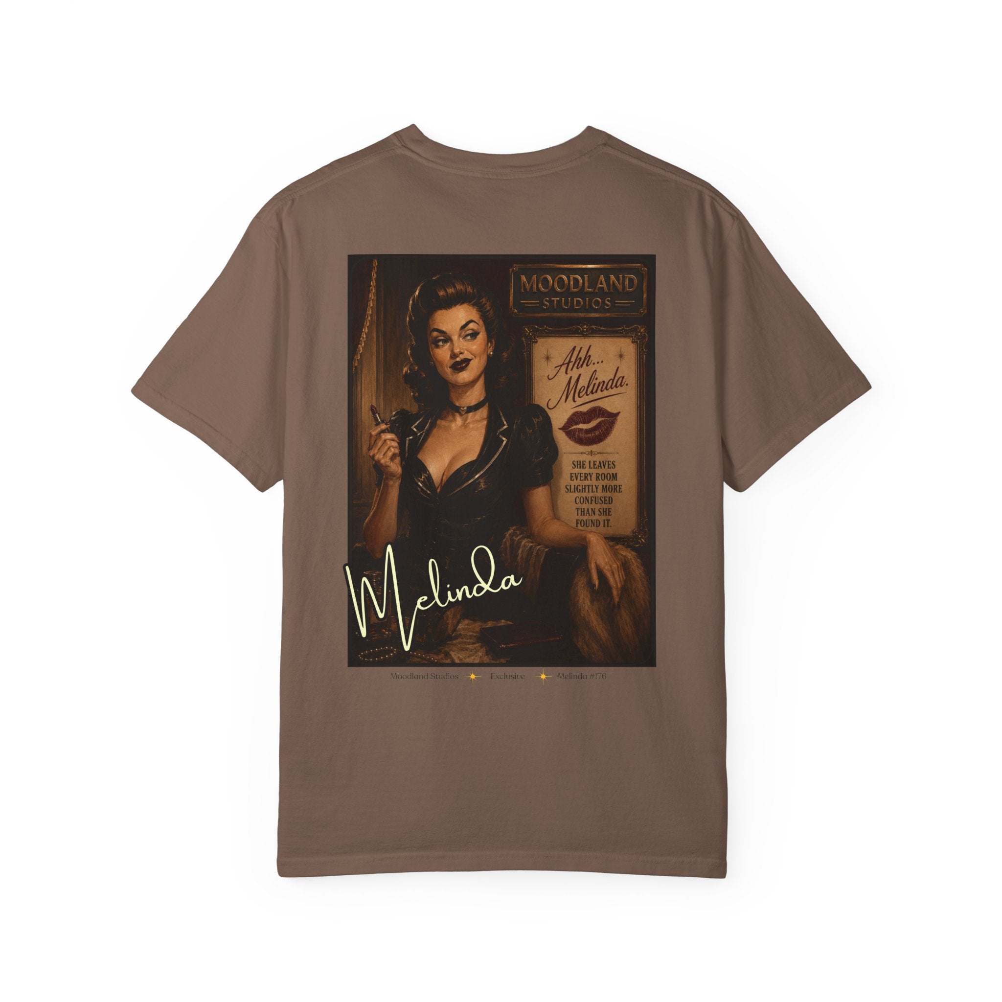 Moodland Studios Melinda Retro T-Shirt  -  Vintage Studio Poster Tee