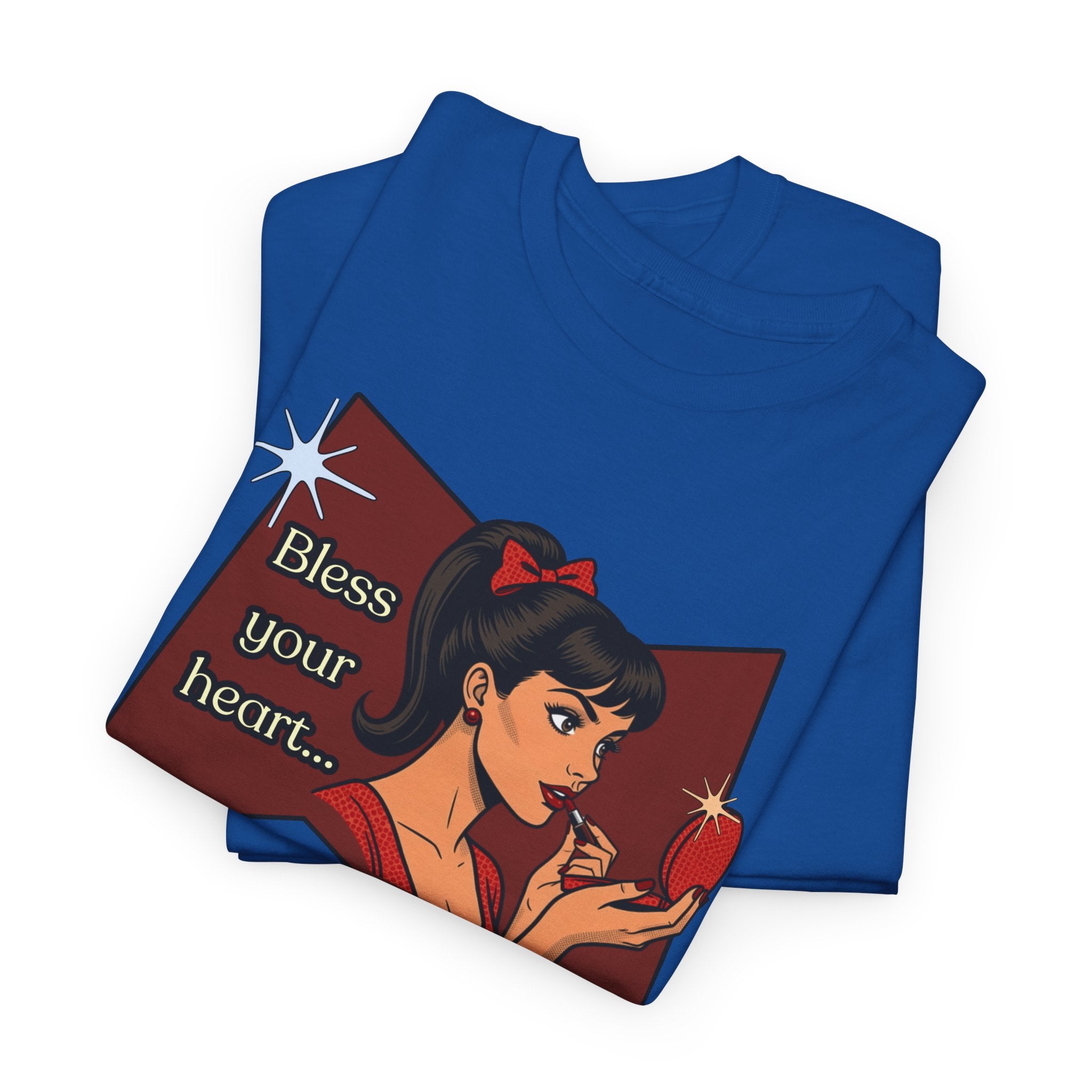 Bless Your Heart Retro Tee — Roxy -  Vintage Style Orig Graphic Tee