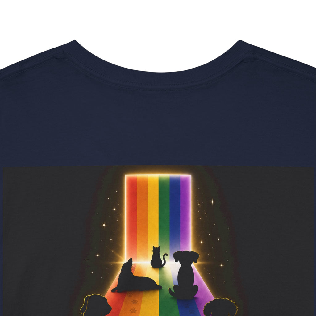Rainbow Bridge Tribute Graphic Tee— Thank You For the Love