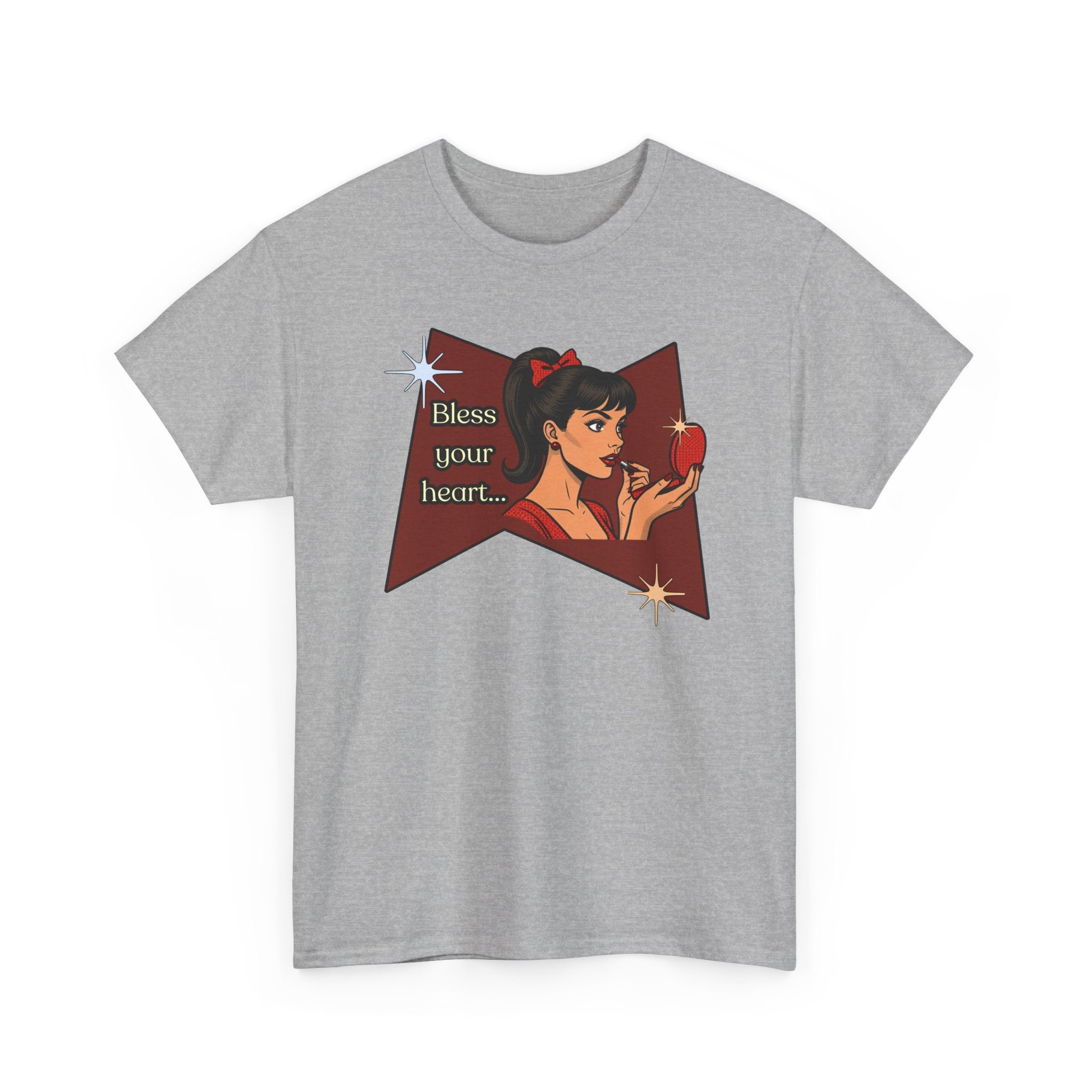 Bless Your Heart Retro T-Shirt  -- Vintage Style Graphic Tee