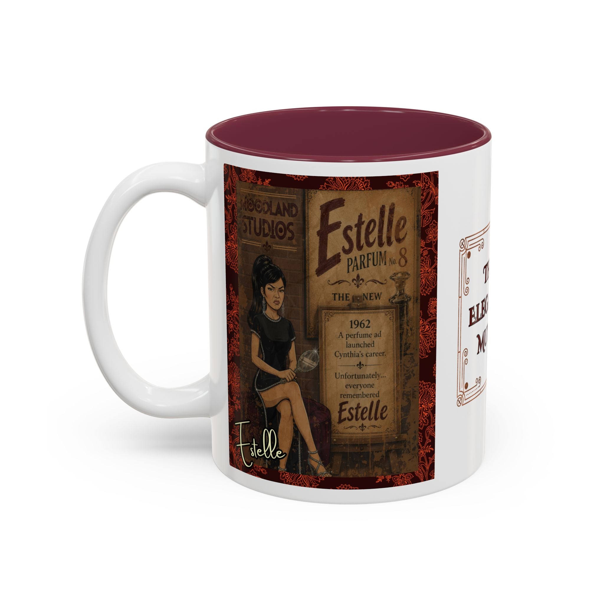 Estelle Accent Mug - Two-Tone Coffee Cup (11oz)