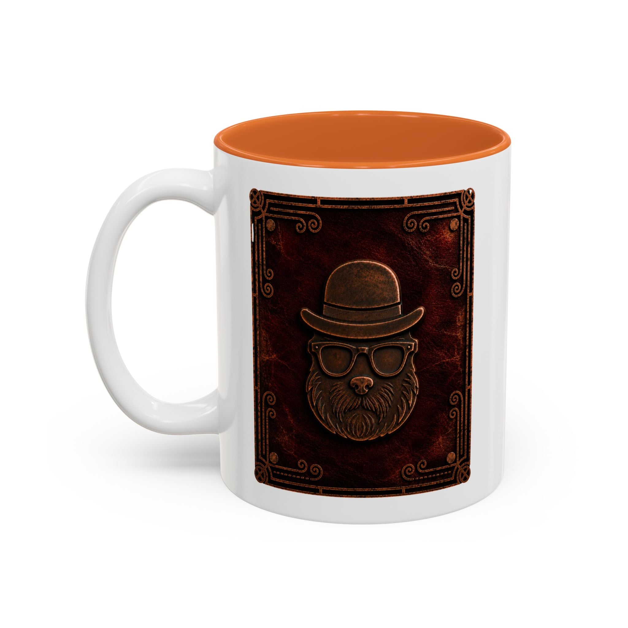 Motivational Vintage Quote Mug — Two-Tone Accent Coffee Cup (11oz/15oz)