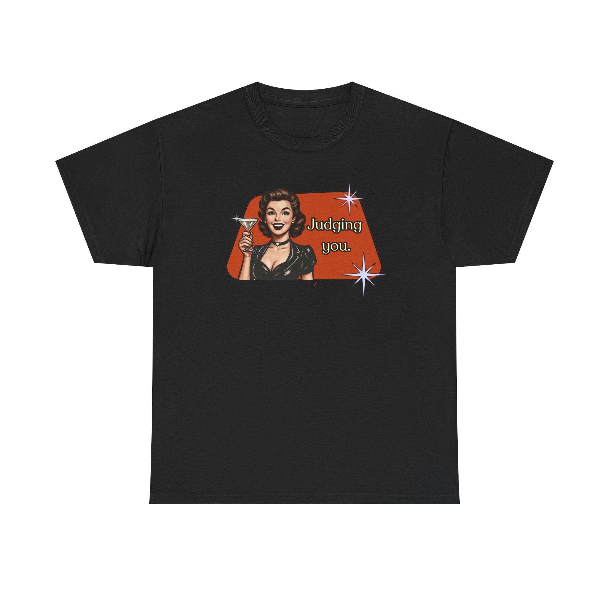 Judging You Retro T-Shirt — Vintage Style Graphic Tee