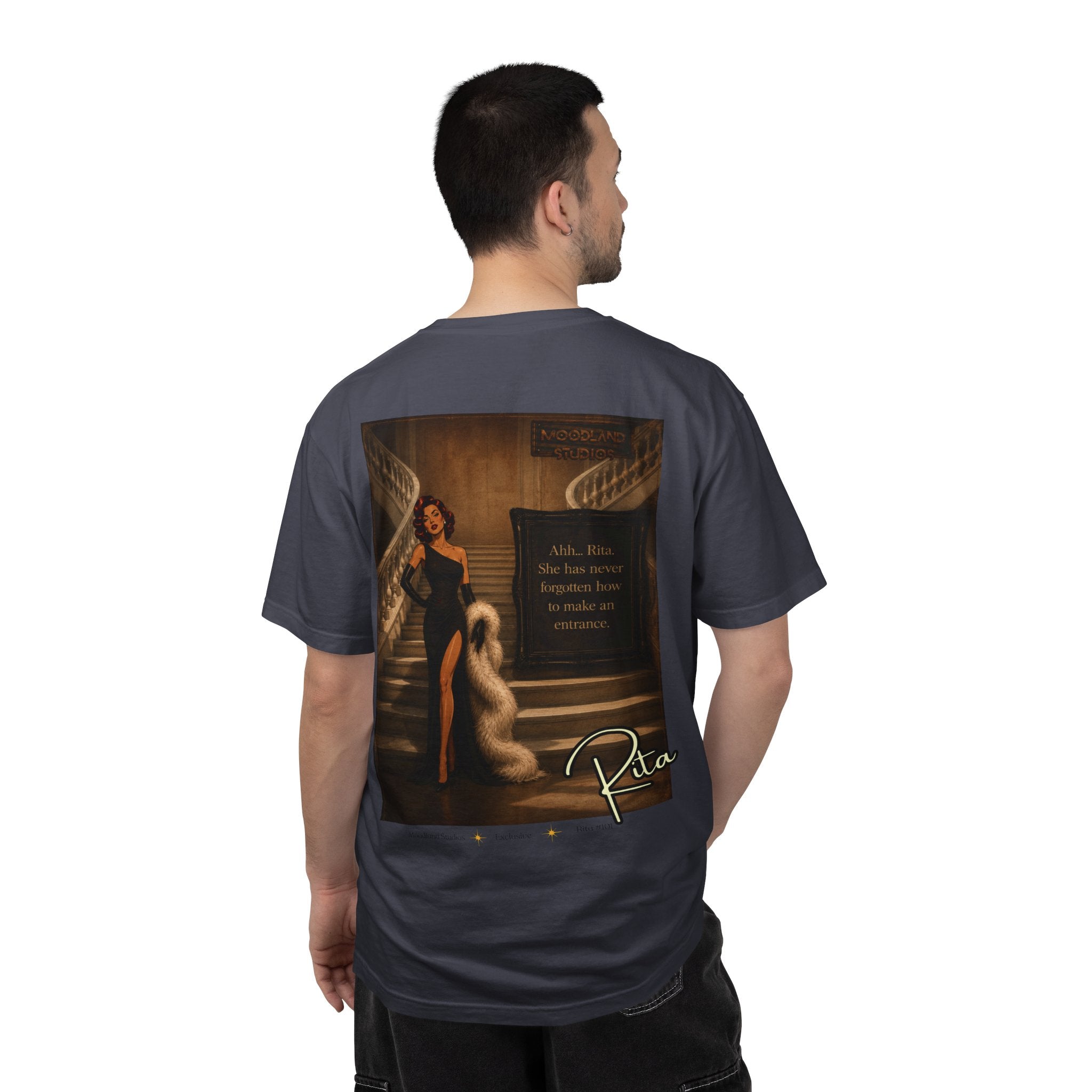 Moodland Studios Retro T‑Shirt — Rita #101 Poster Tee