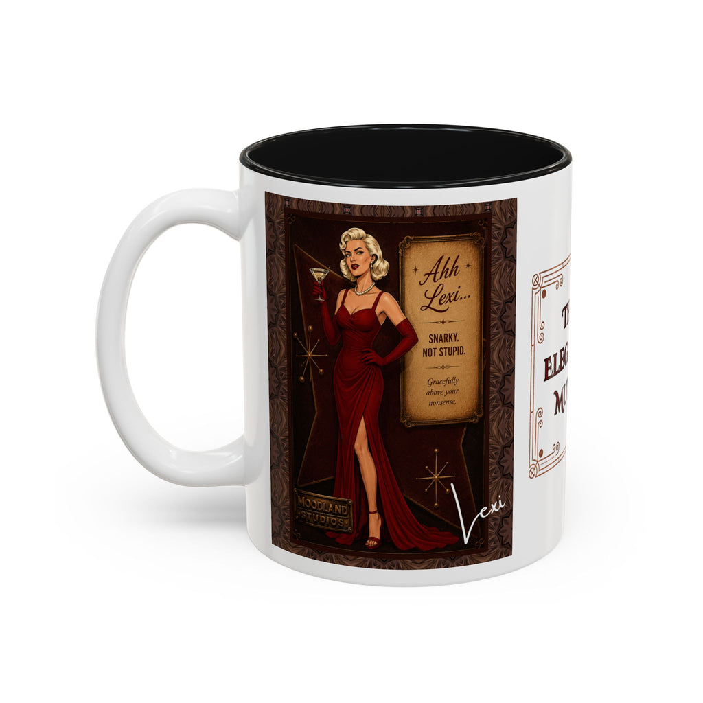 Lexi Accent Coffee Mug — Two-Tone Coffee Cup (11oz)