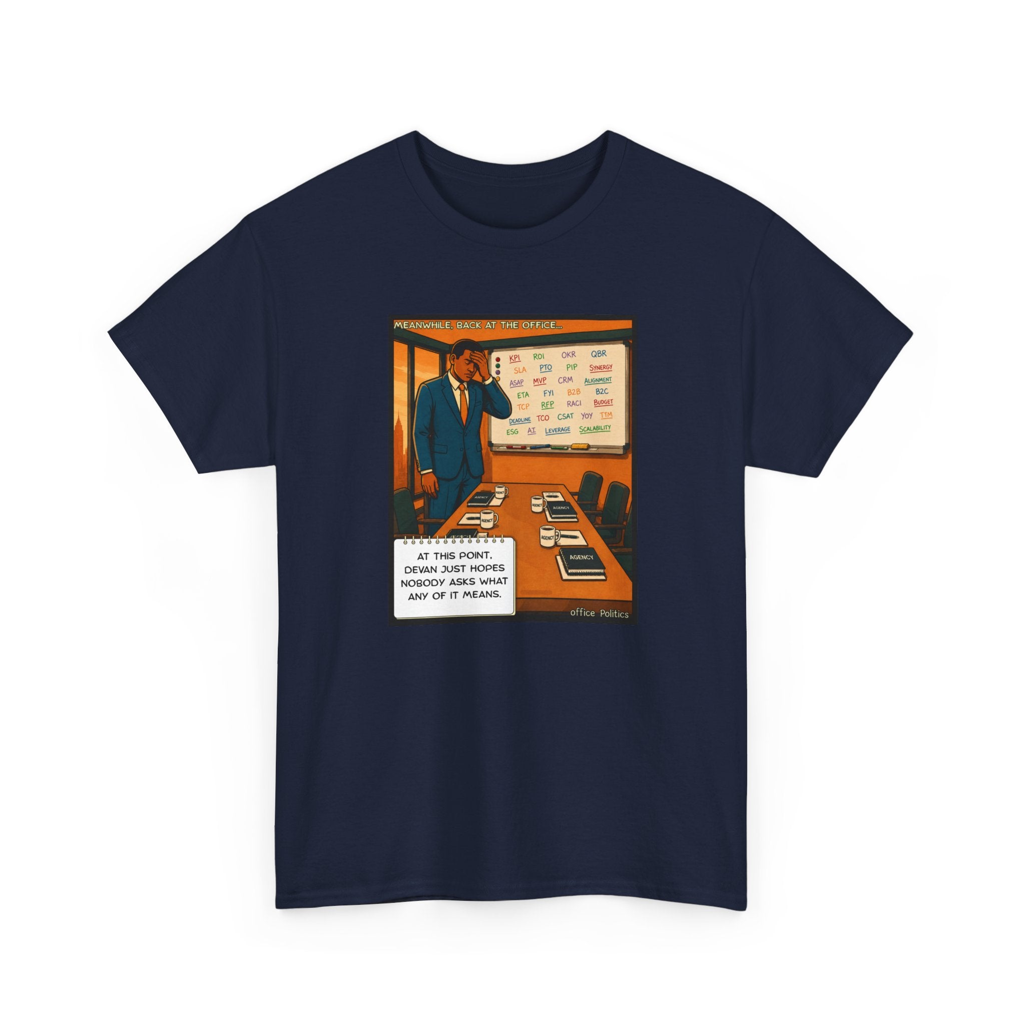 office Politics Retro T-Shirt — Devan's Definitions Graphic Tee