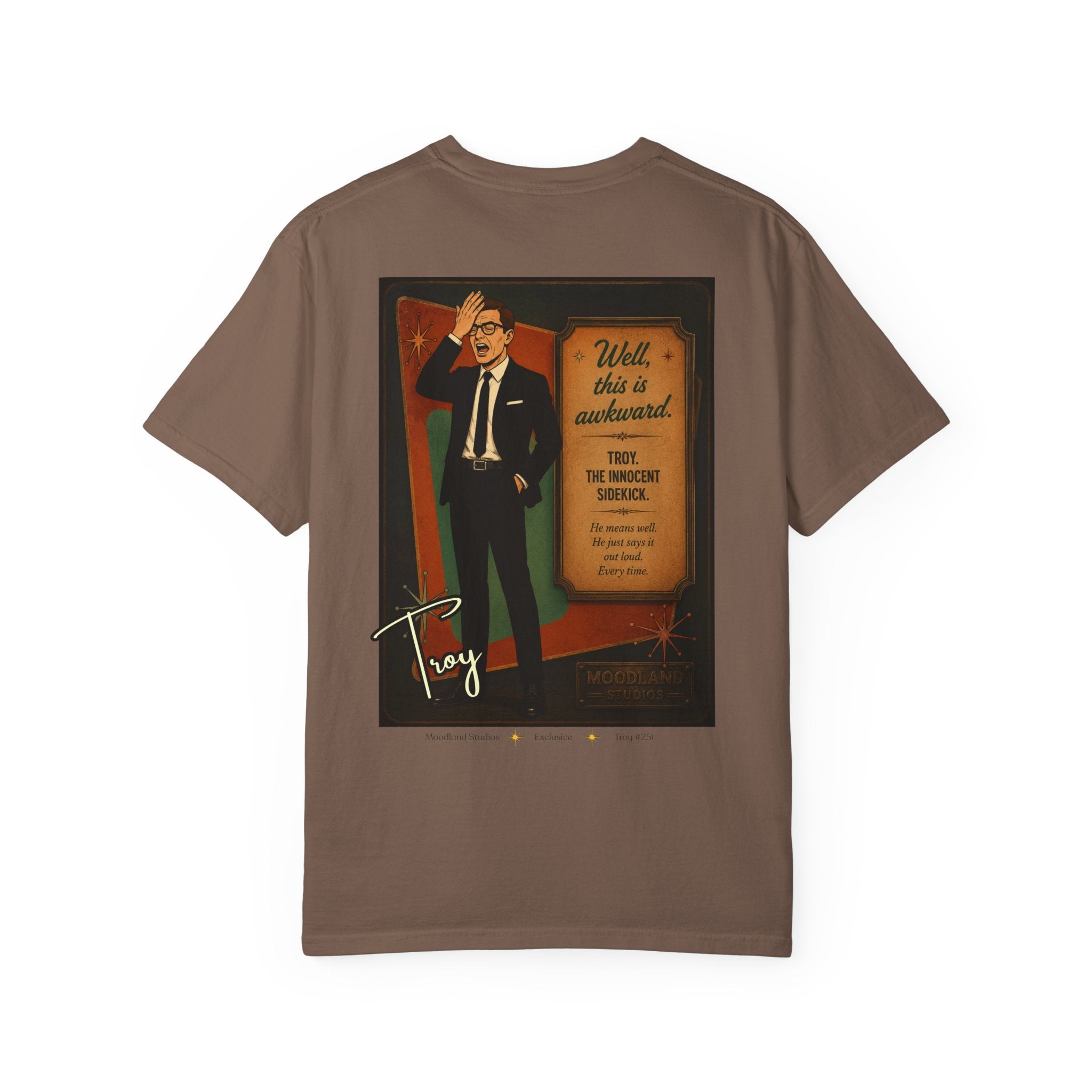 Moodland Studios Troy Retro T-Shirt — Vintage Studio Poster Tee