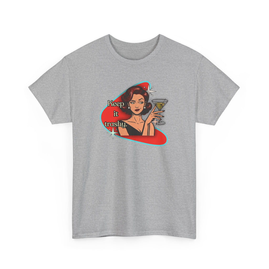 Keep it Trashy Retro Tee – Vintage Style Graphic Tee