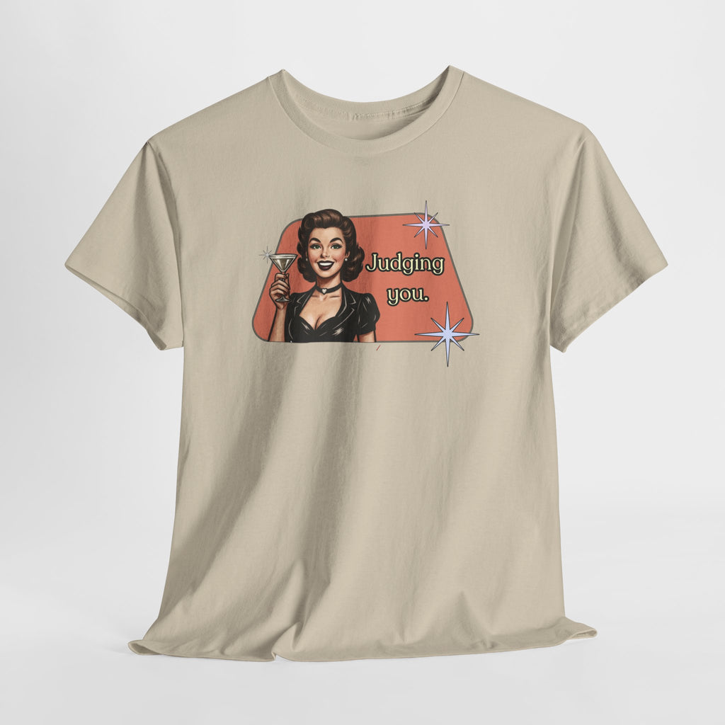Judging You Retro T-Shirt — Vintage Style Graphic Tee