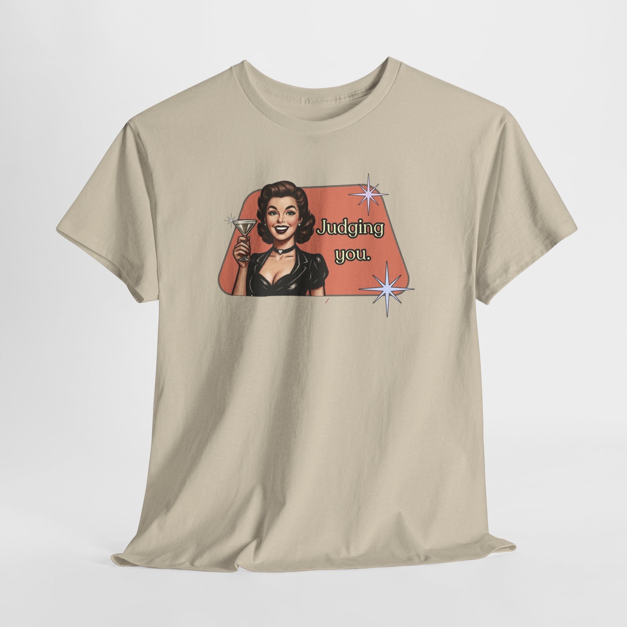 Judging You Retro T-Shirt — Vintage Style Graphic Tee