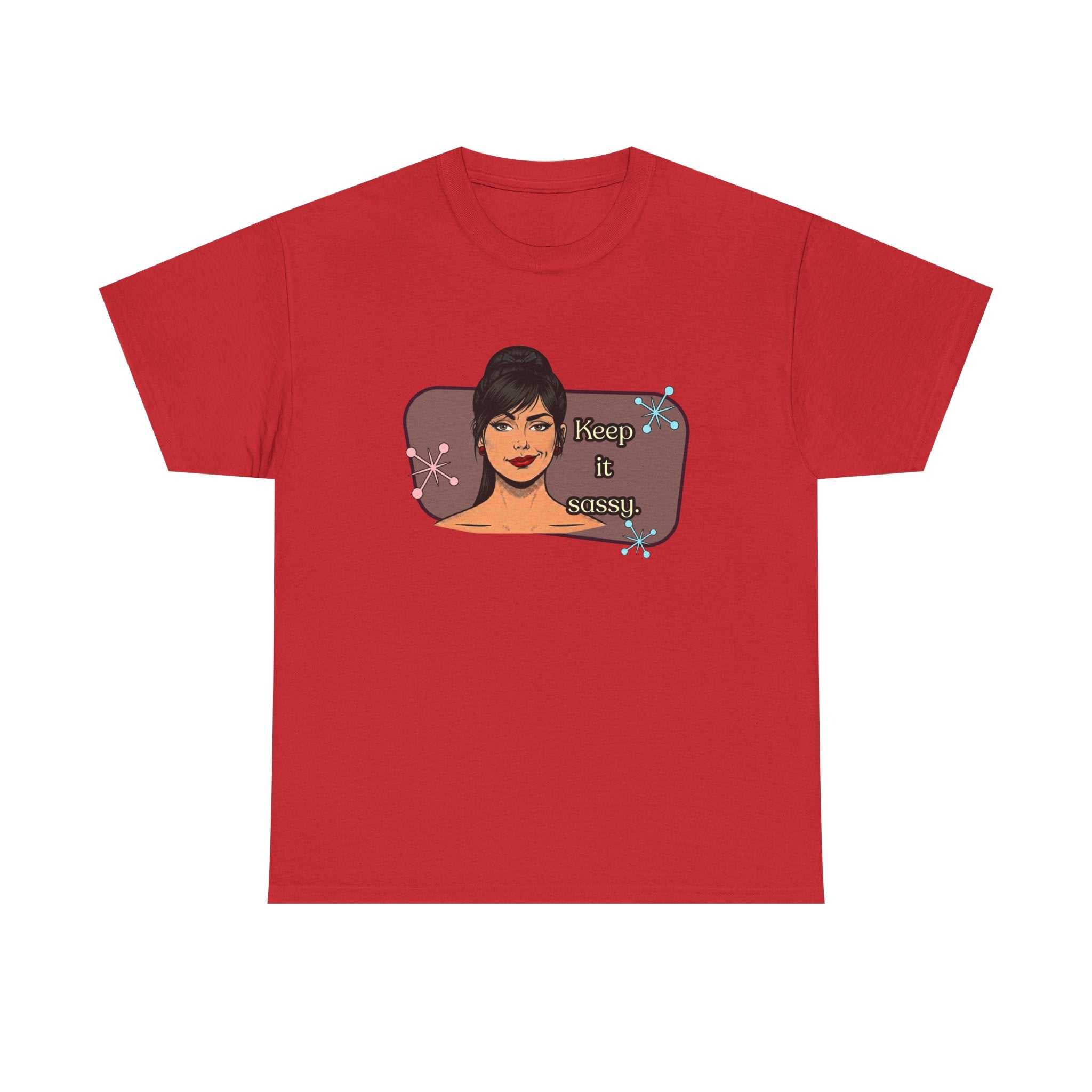 Keep It Sassy Retro Tee — Vintage Style Graphic Tee
