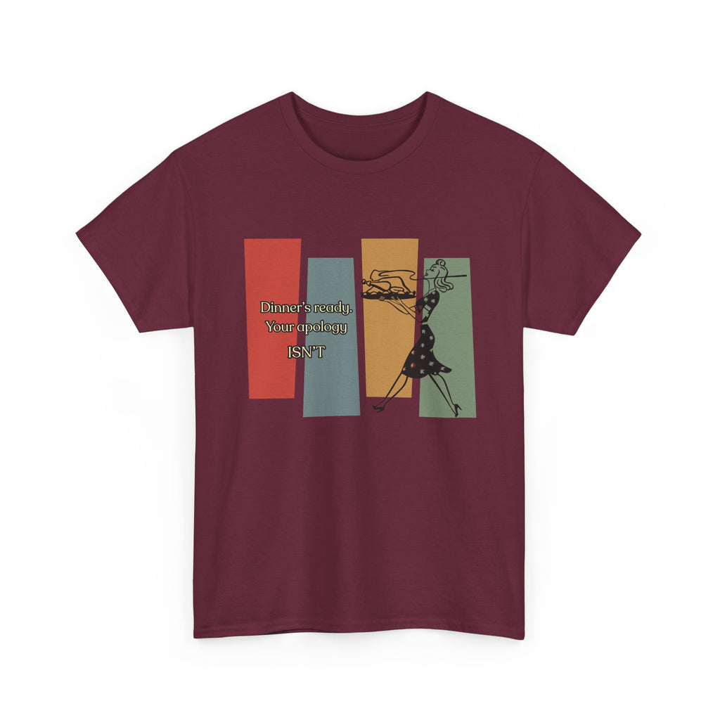 "Common Courtesy" Vintage, Graphic Tee – Dinner's Ready T-Shirt