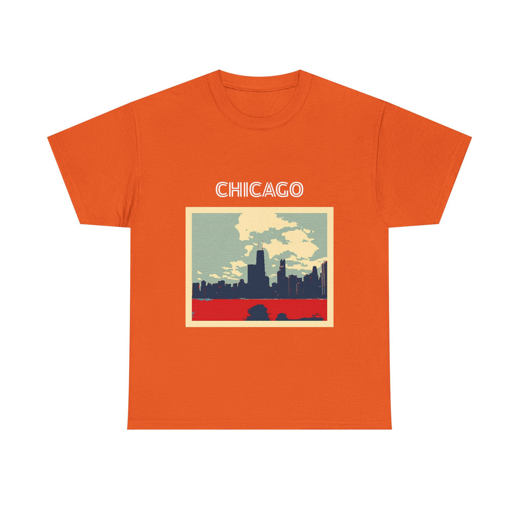 Chicago Skyline - Animated Graphic Tee
