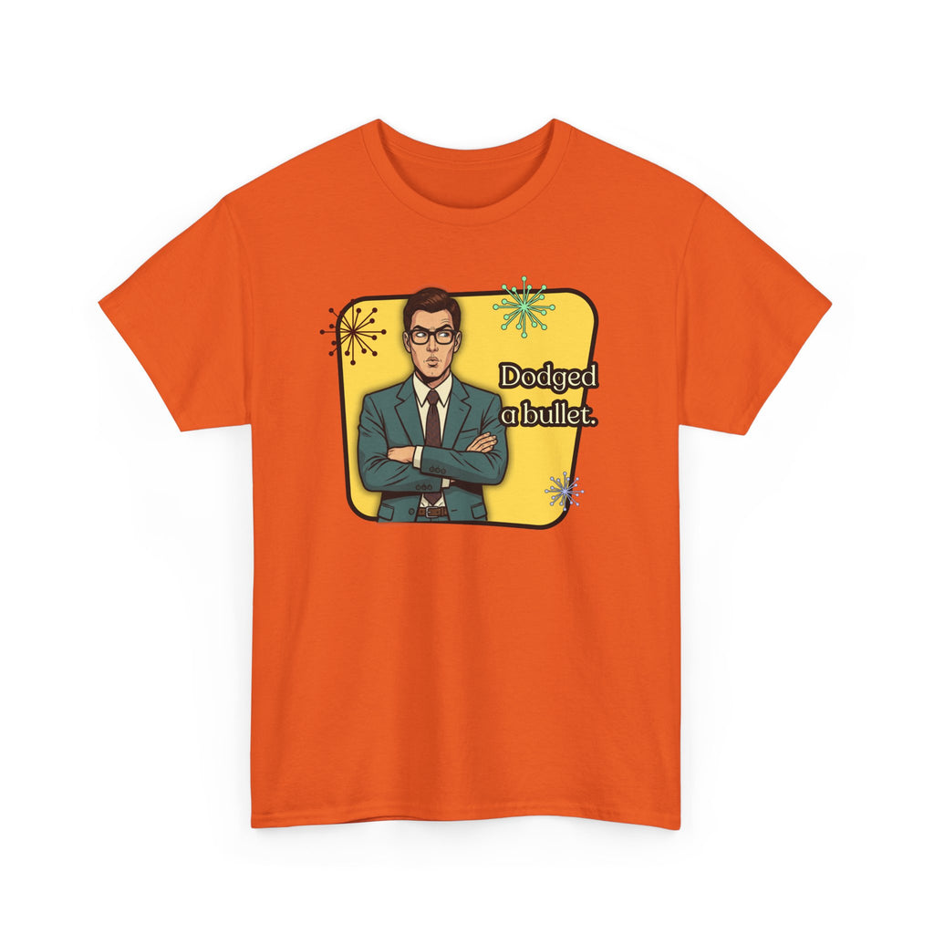 Dodged A Bullet Retro T‑Shirt — Vintage Style Graphic Tee