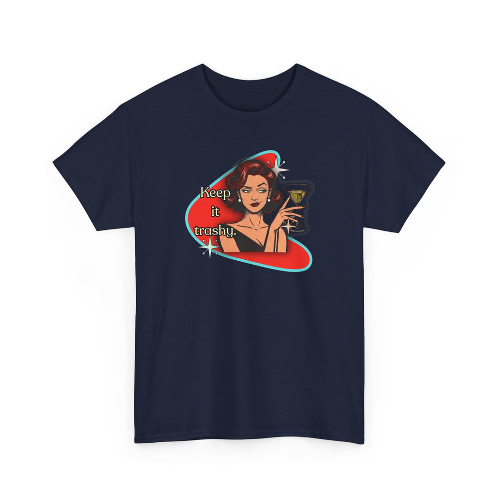 Keep it Trashy Retro Tee – Vintage Style Graphic Tee