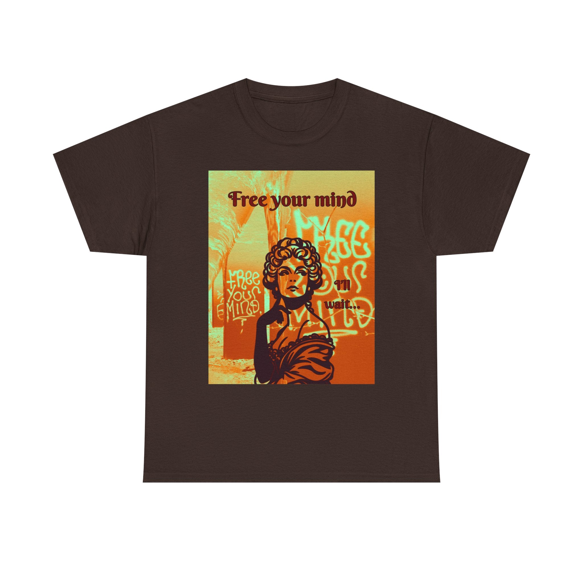 Common Courtesy — Vintage Graffiti Free Your Mind Graphic Tee