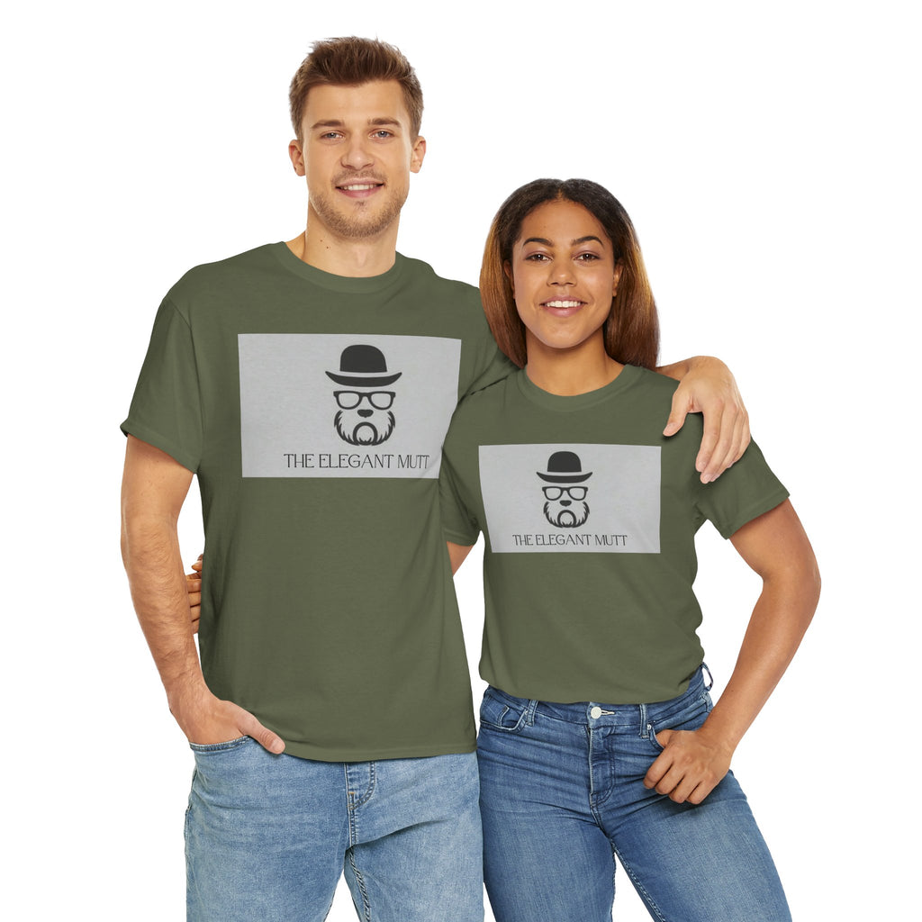The Elegant Mutt Unisex Heavy Cotton Tee