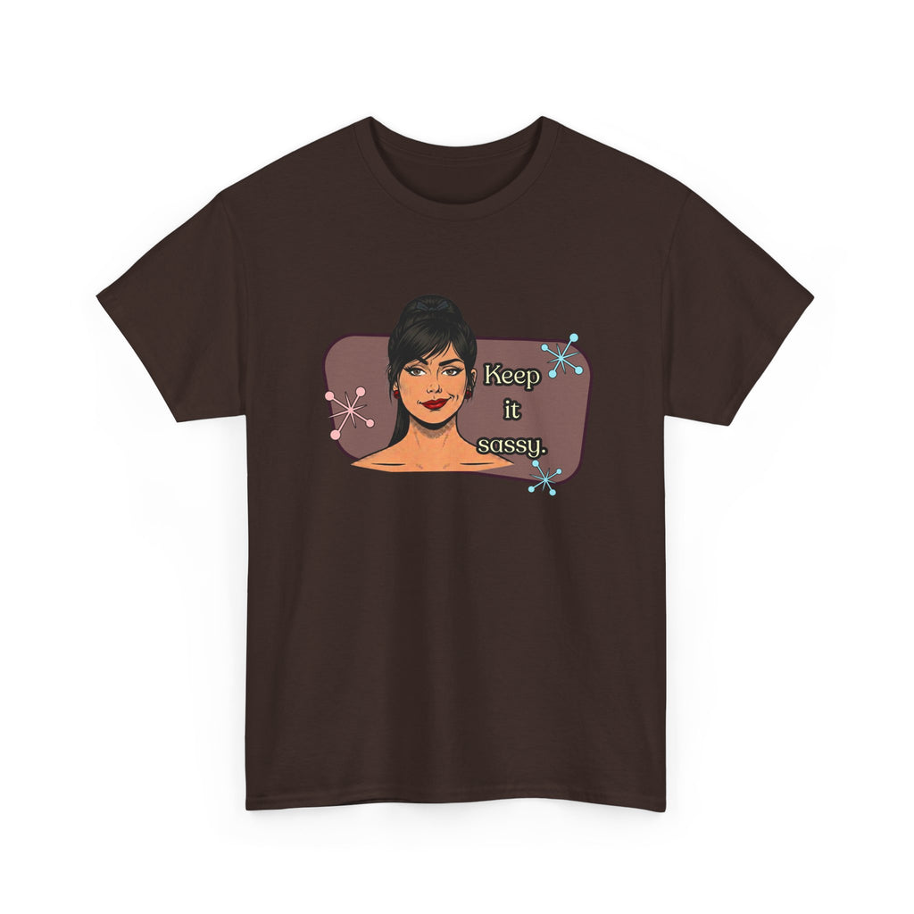 Keep It Sassy Retro Tee — Vintage Style Graphic Tee