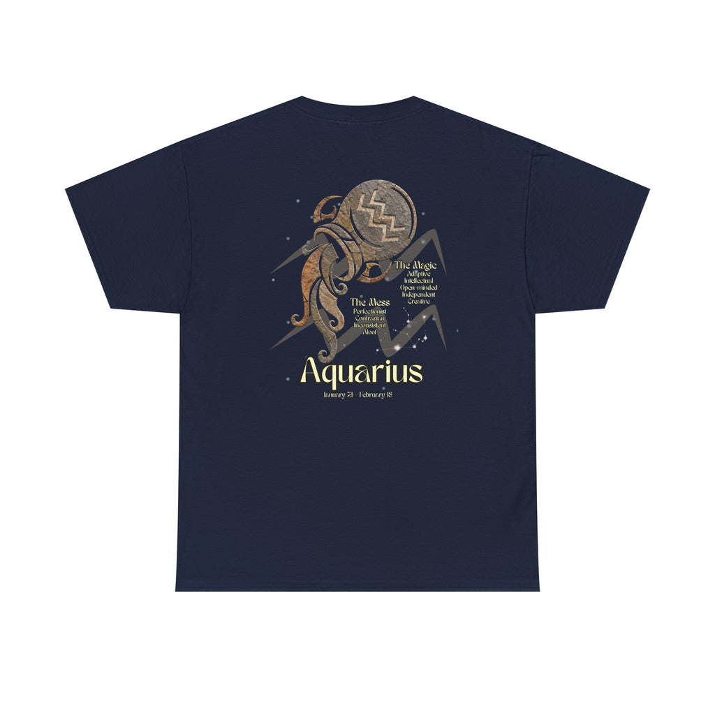 The Zodiac Society Astrology T-Shirt — Aquarius Graphic Tee