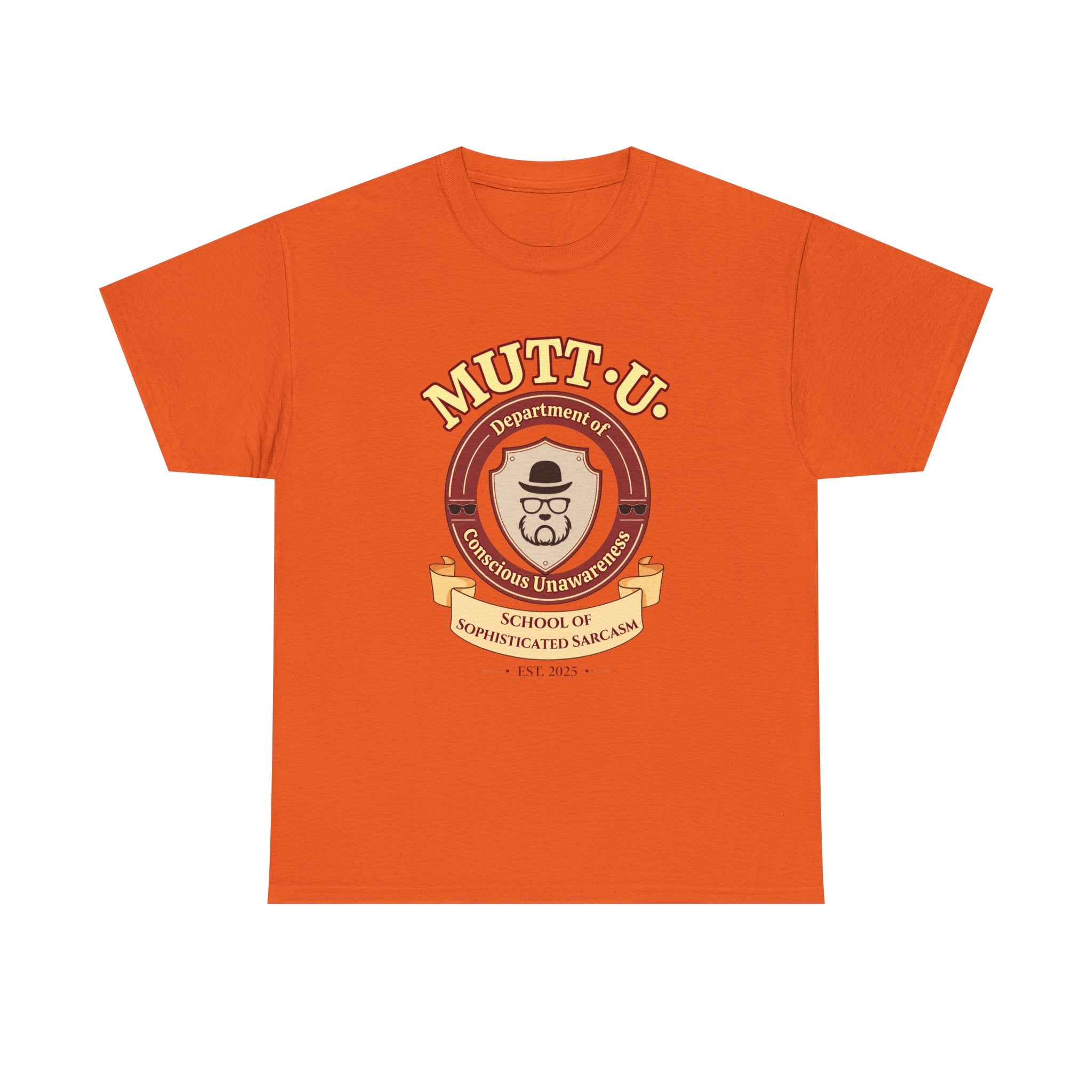 Mutt U Campus T-Shirt - Dept of Conscious Unawareness Mutt Logo Graphic Tee