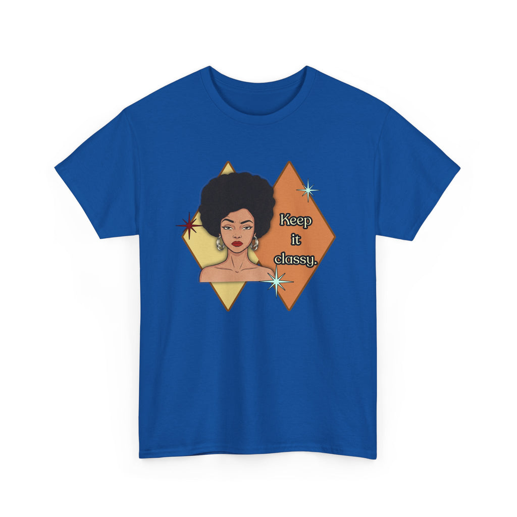 Keep It Classy Retro Tee — Vintage Style Graphic Tee