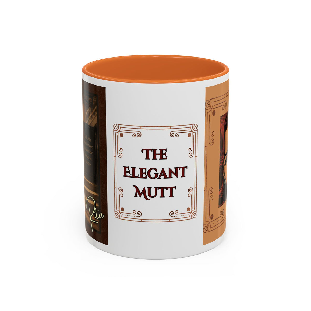 Rita Accent Mug – Two-Tone Coffee Cup (11oz)