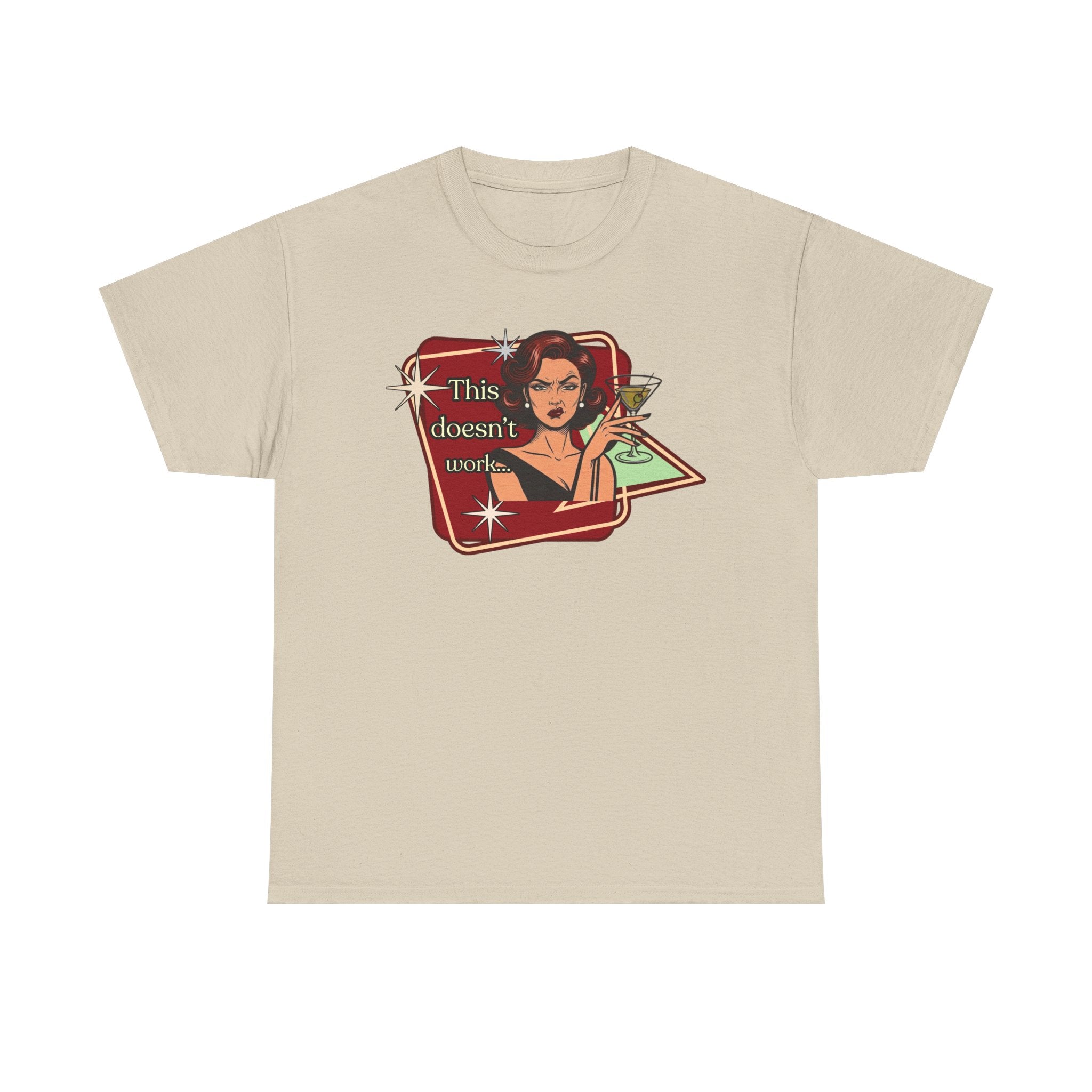 This Doesn't Work Retro Tee — Vintage Style Graphic Tee