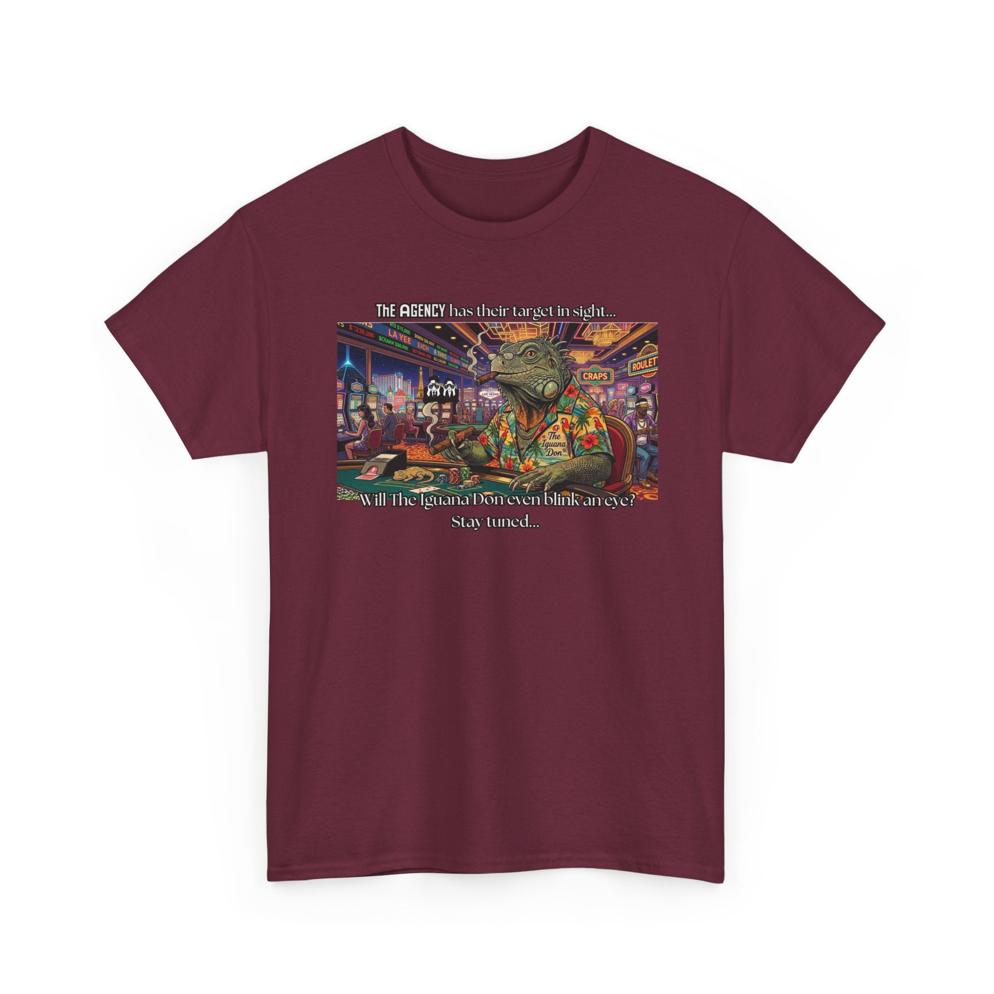 The Iguana Don T #2  -- Original Mob Boss Vegas Retro Graphic Tee