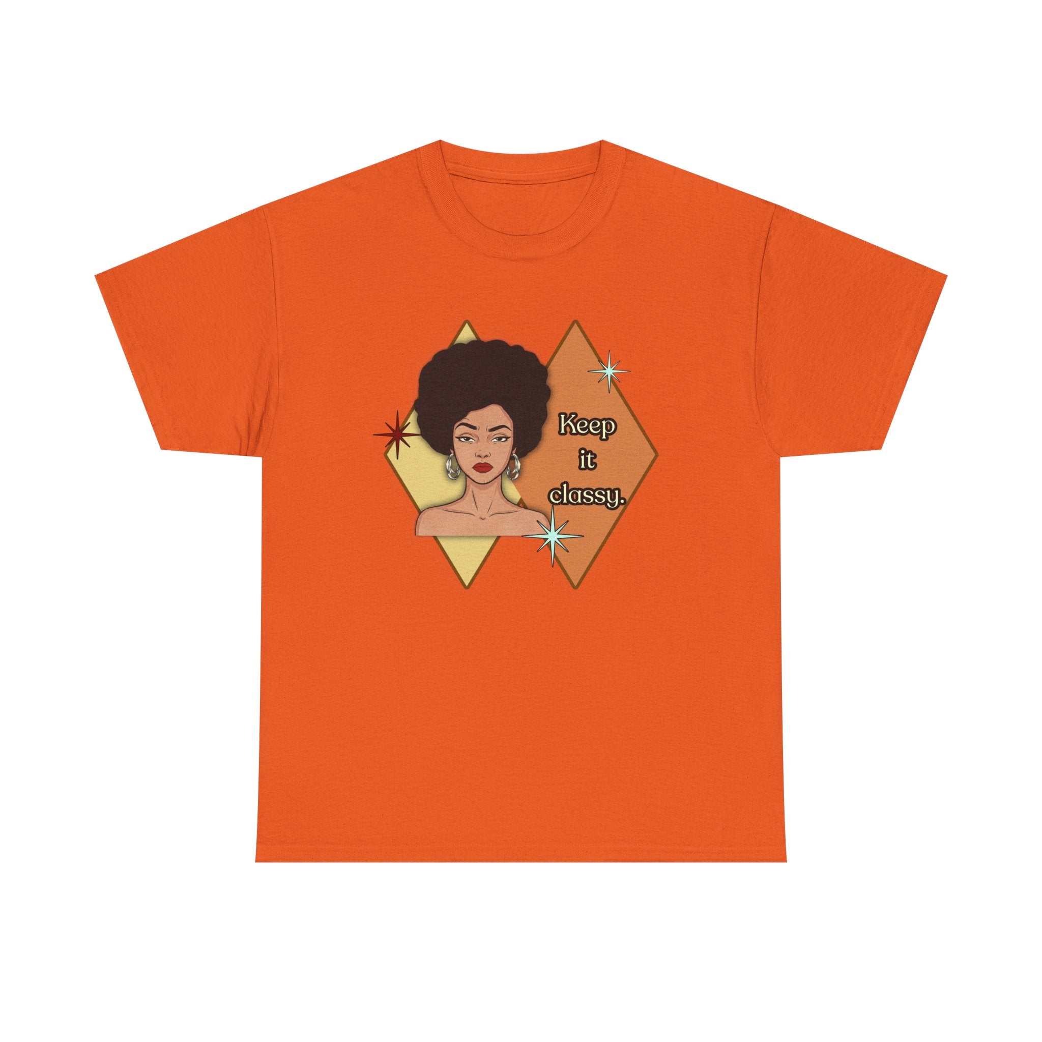 Keep It Classy Retro Tee — Vintage Style Graphic Tee