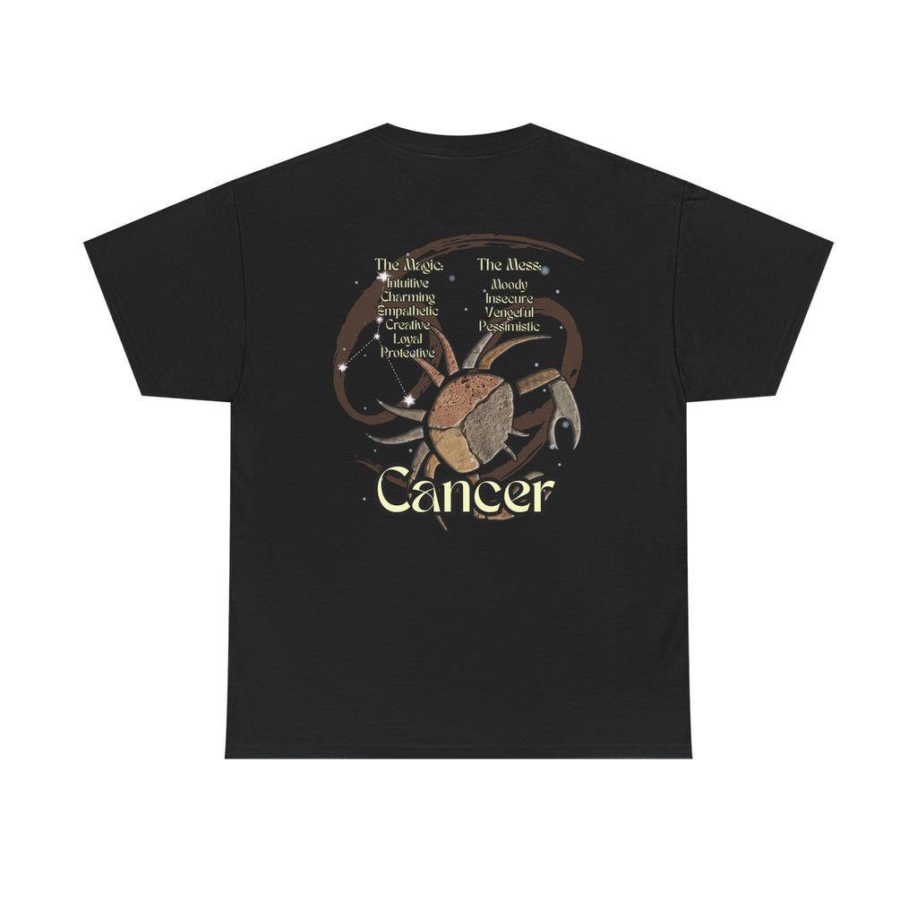 The Zodiac Society T-Shirt —  Cancer Astrology Graphic Tee