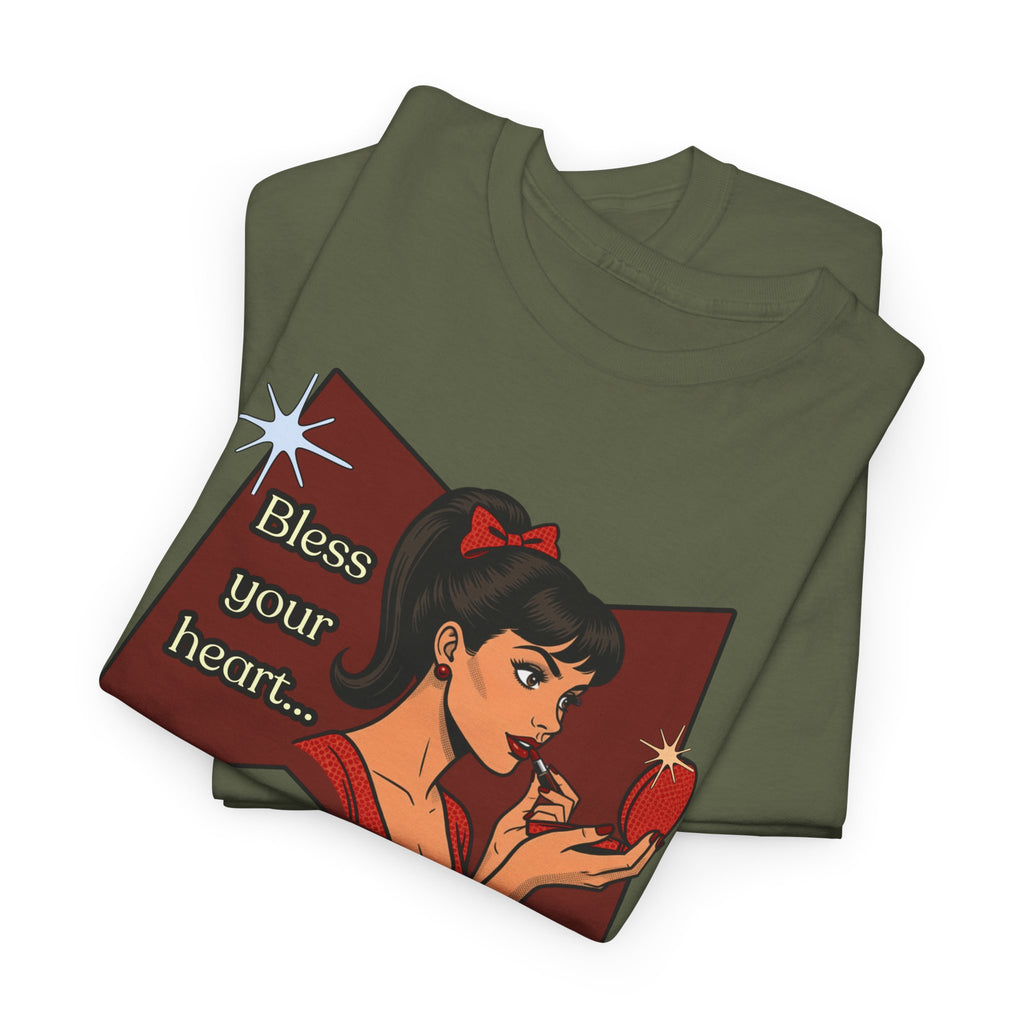 Bless Your Heart Retro Tee — Roxy -  Vintage Style Orig Graphic Tee