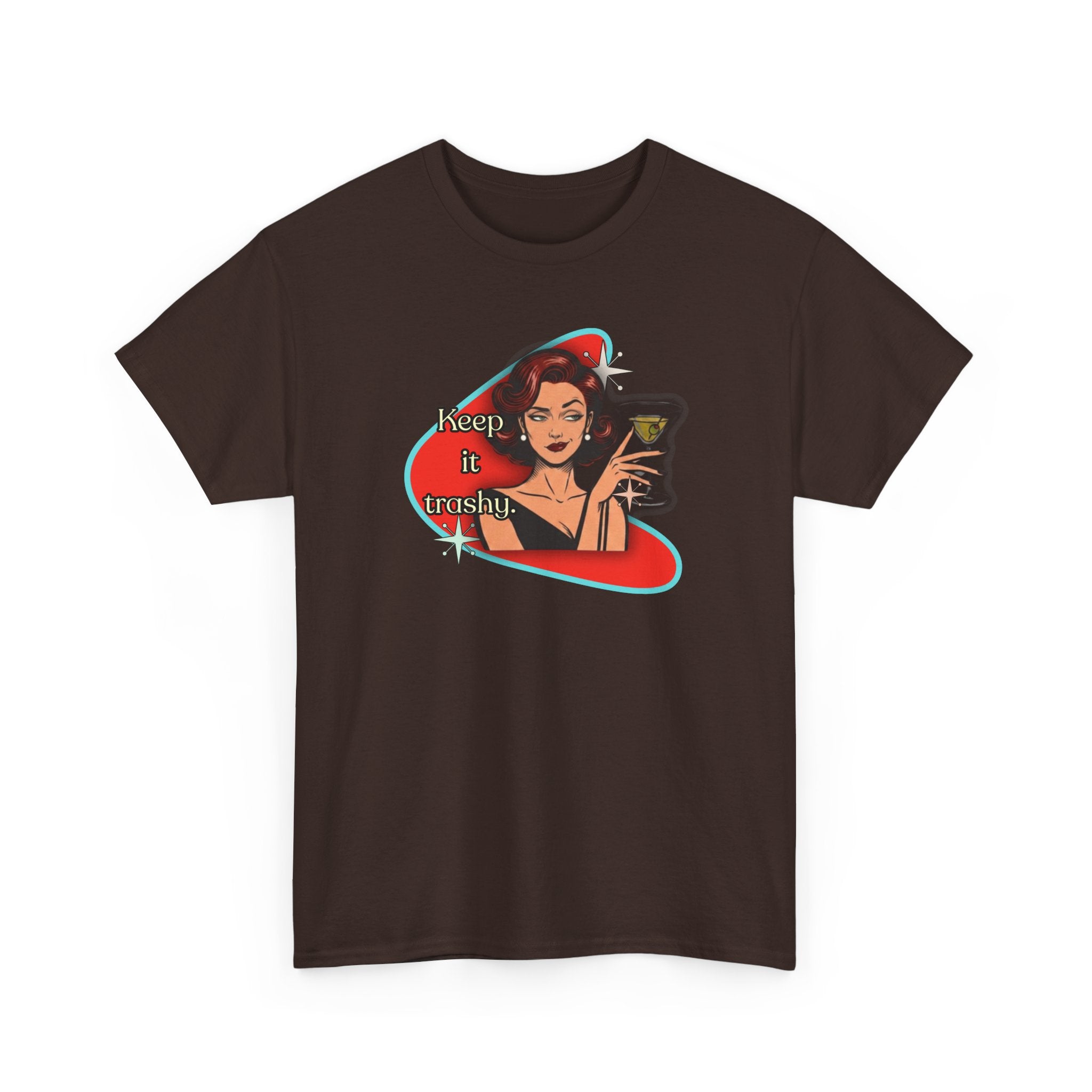Keep it Trashy Retro Tee – Vintage Style Graphic Tee