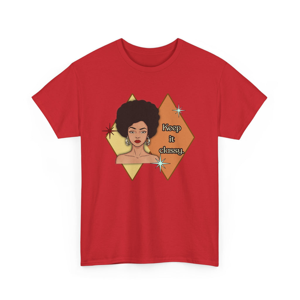 Keep It Classy Retro Tee — Vintage Style Graphic Tee
