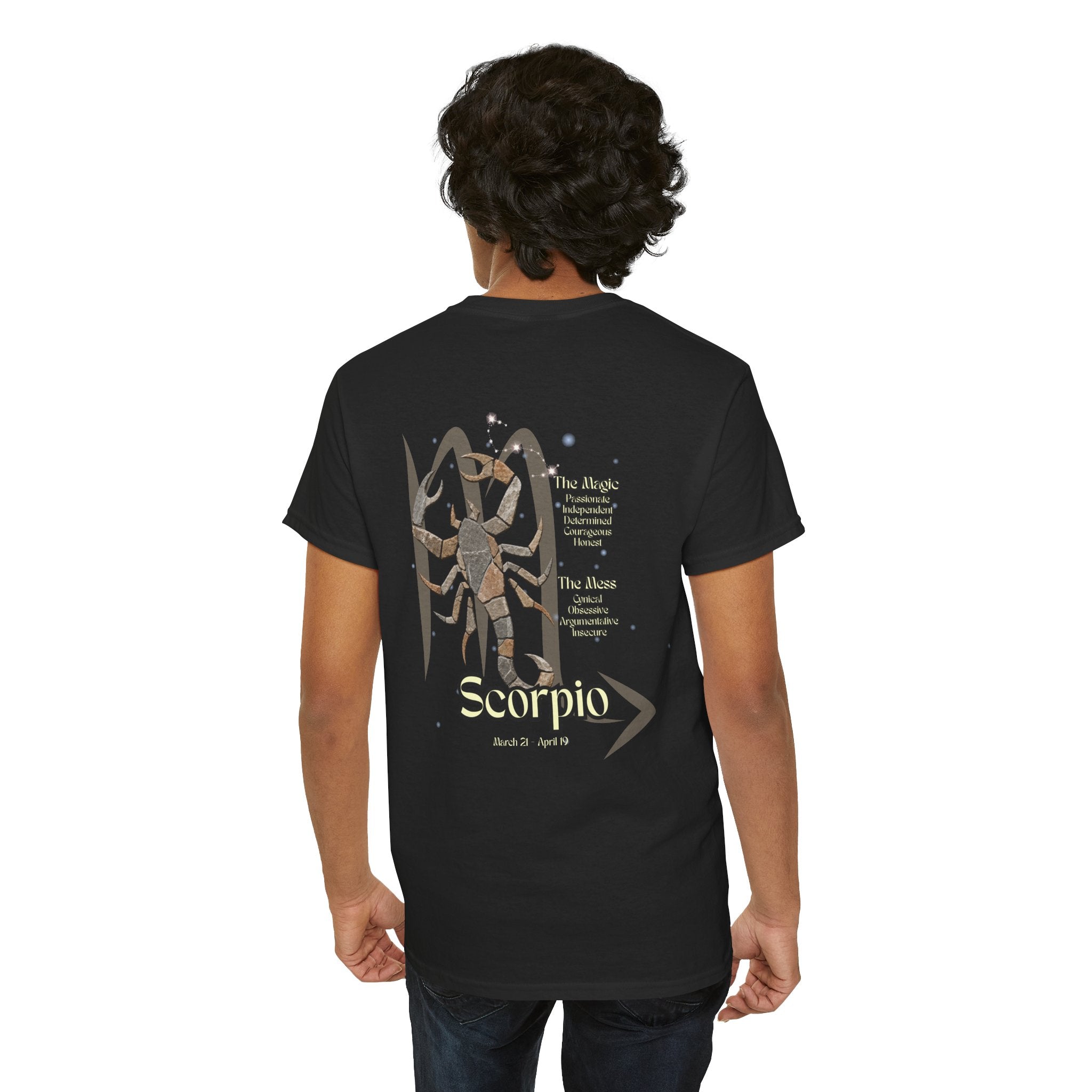 The Zodiac Society Astrology T-Shirt — Scorpio Graphic Tee