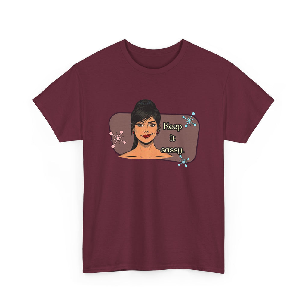 Keep It Sassy Retro Tee — Vintage Style Graphic Tee