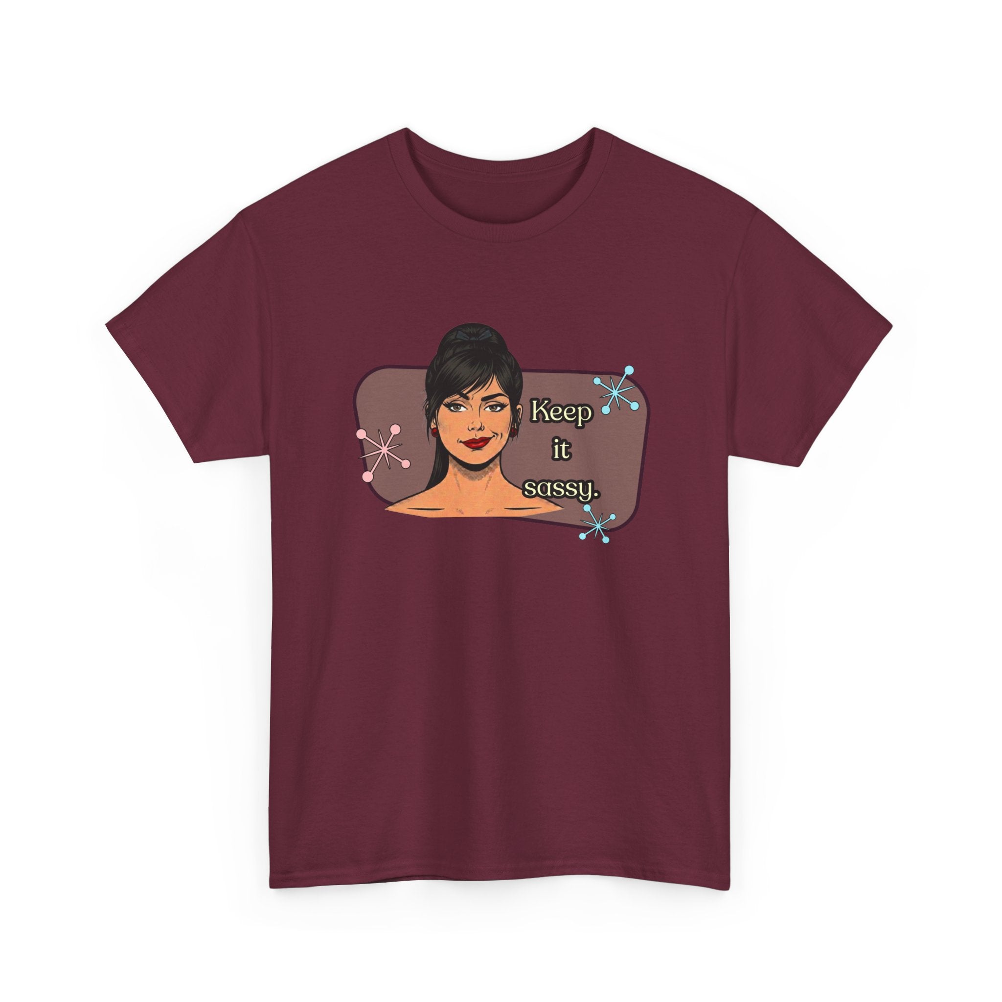 Keep It Sassy Retro Tee — Vintage Style Graphic Tee