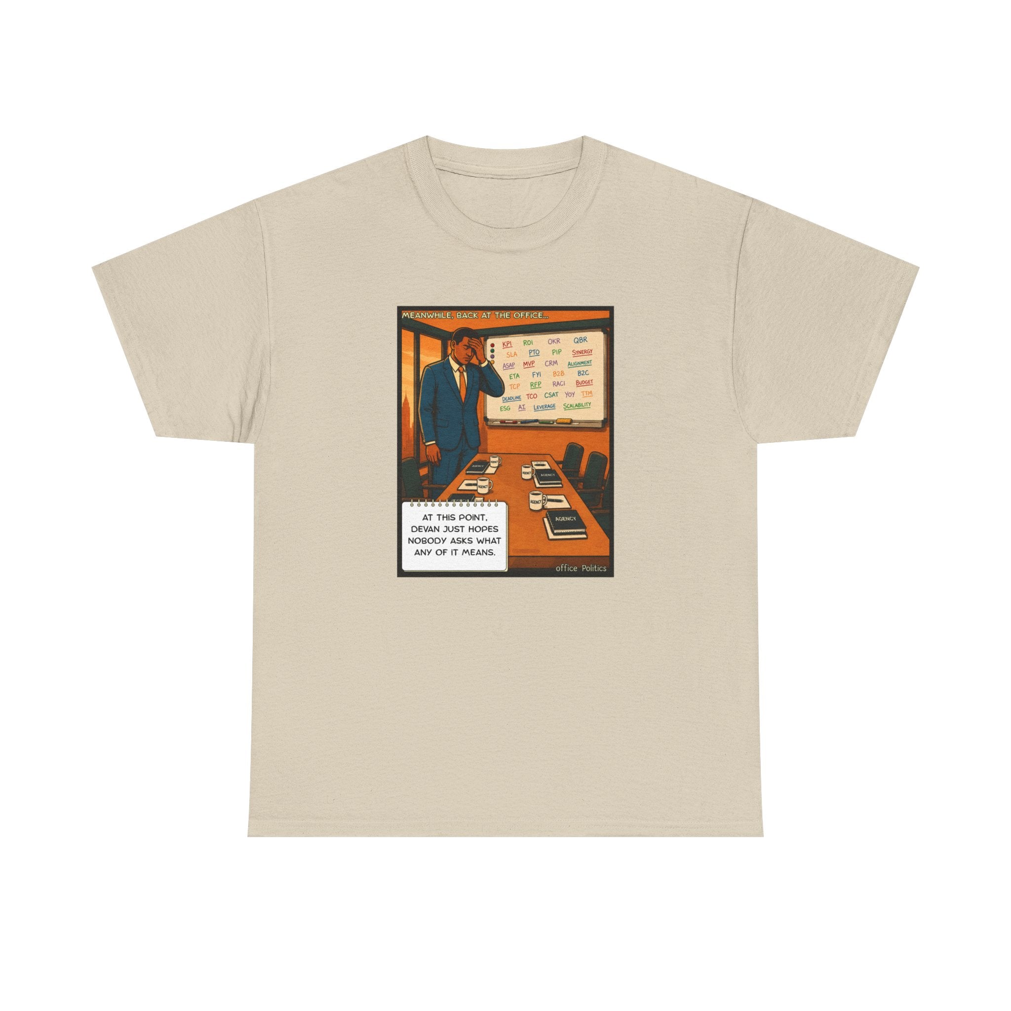 office Politics Retro T-Shirt — Devan's Definitions Graphic Tee