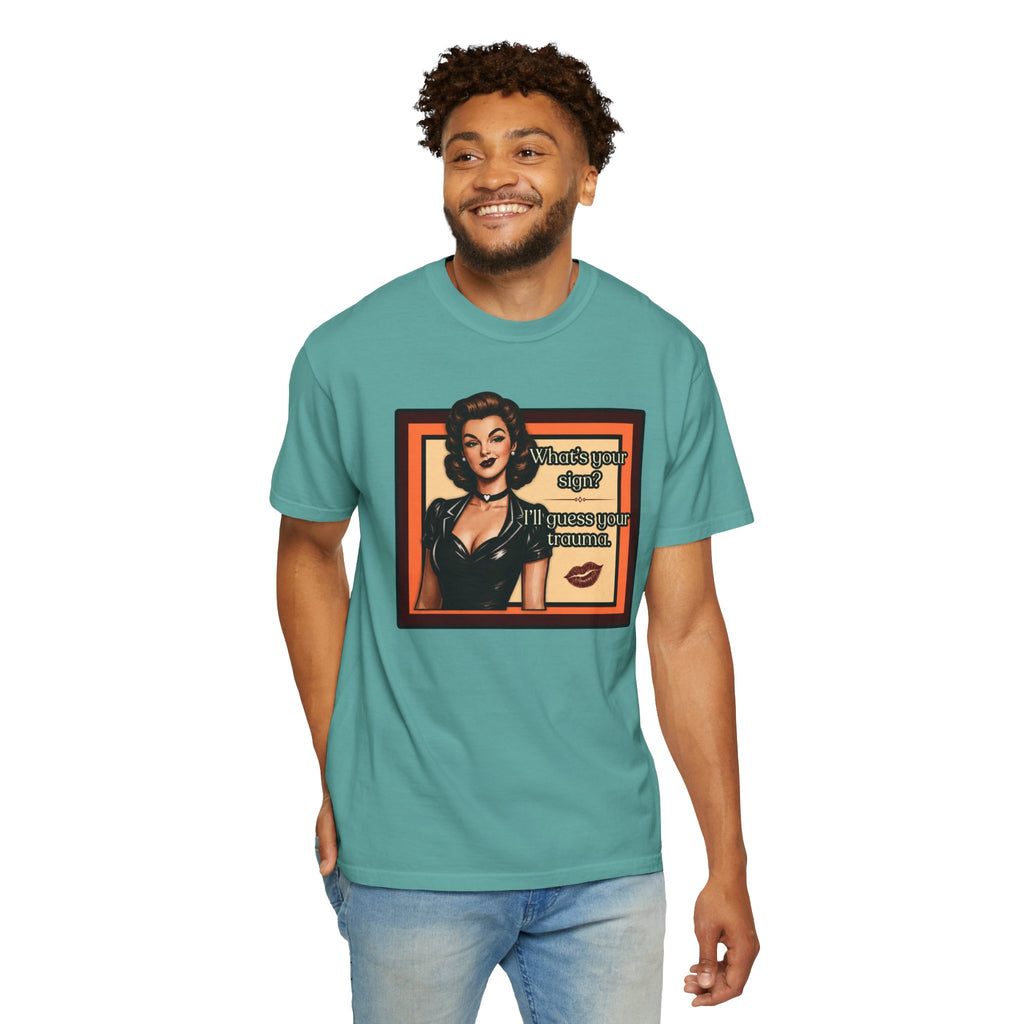 What's Your Sign? Retro T-Shirt — Curated and Refined Graphic Tee