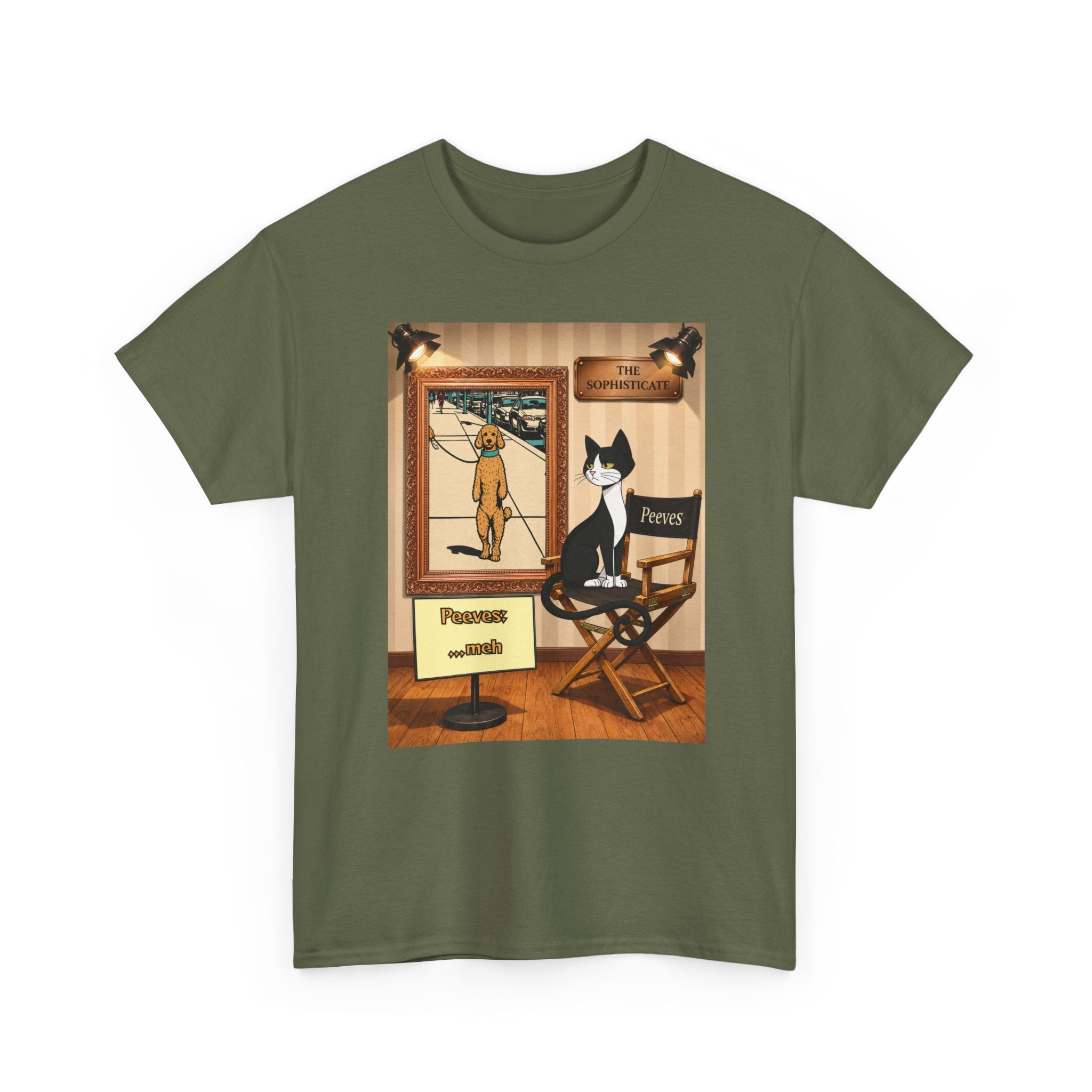 Peeves: Meh Retro T-Shirt —  Vintage Style Graphic Tee