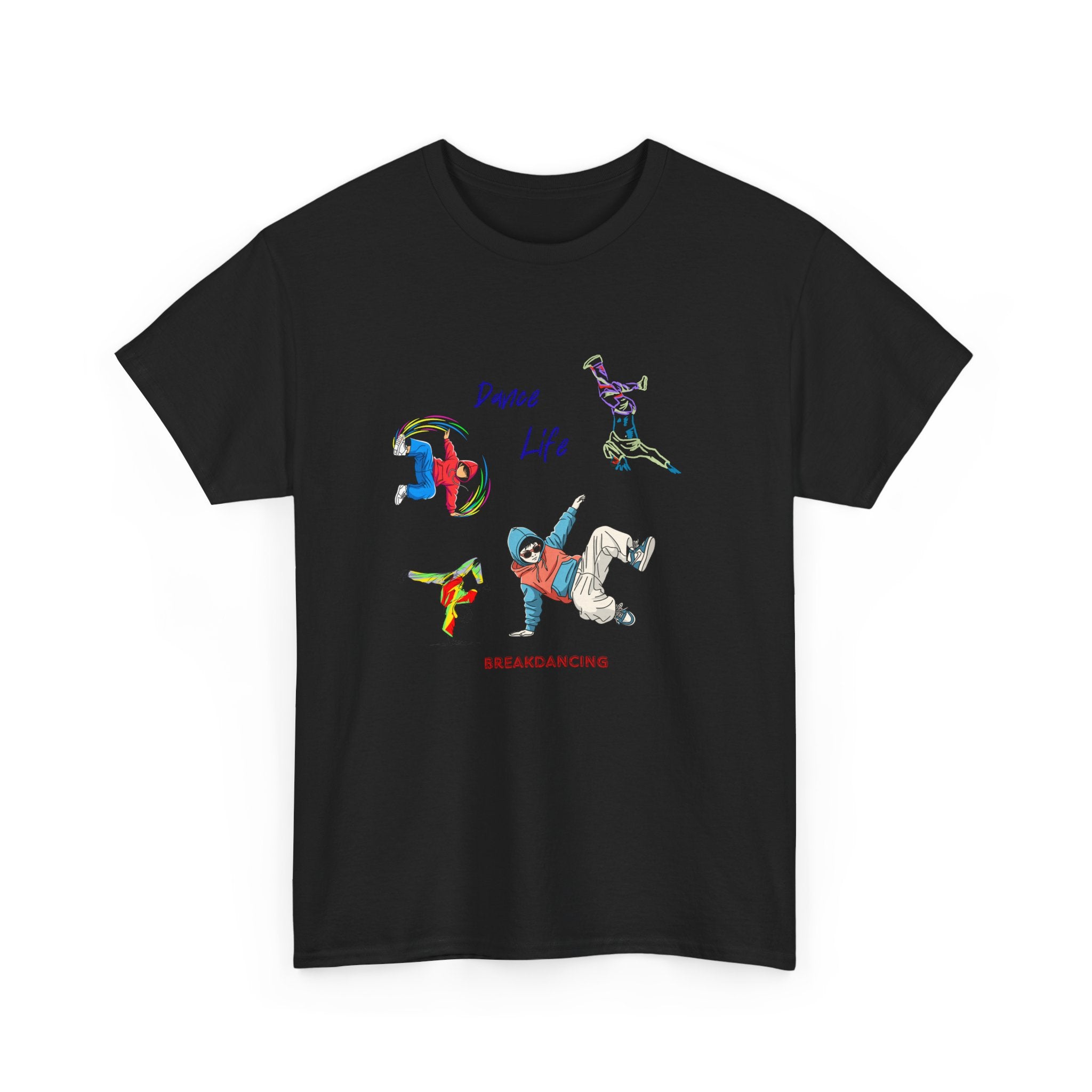 Breakdance Crew Graphic Tee — "Fresh Moves" Street Dance T-Shirt